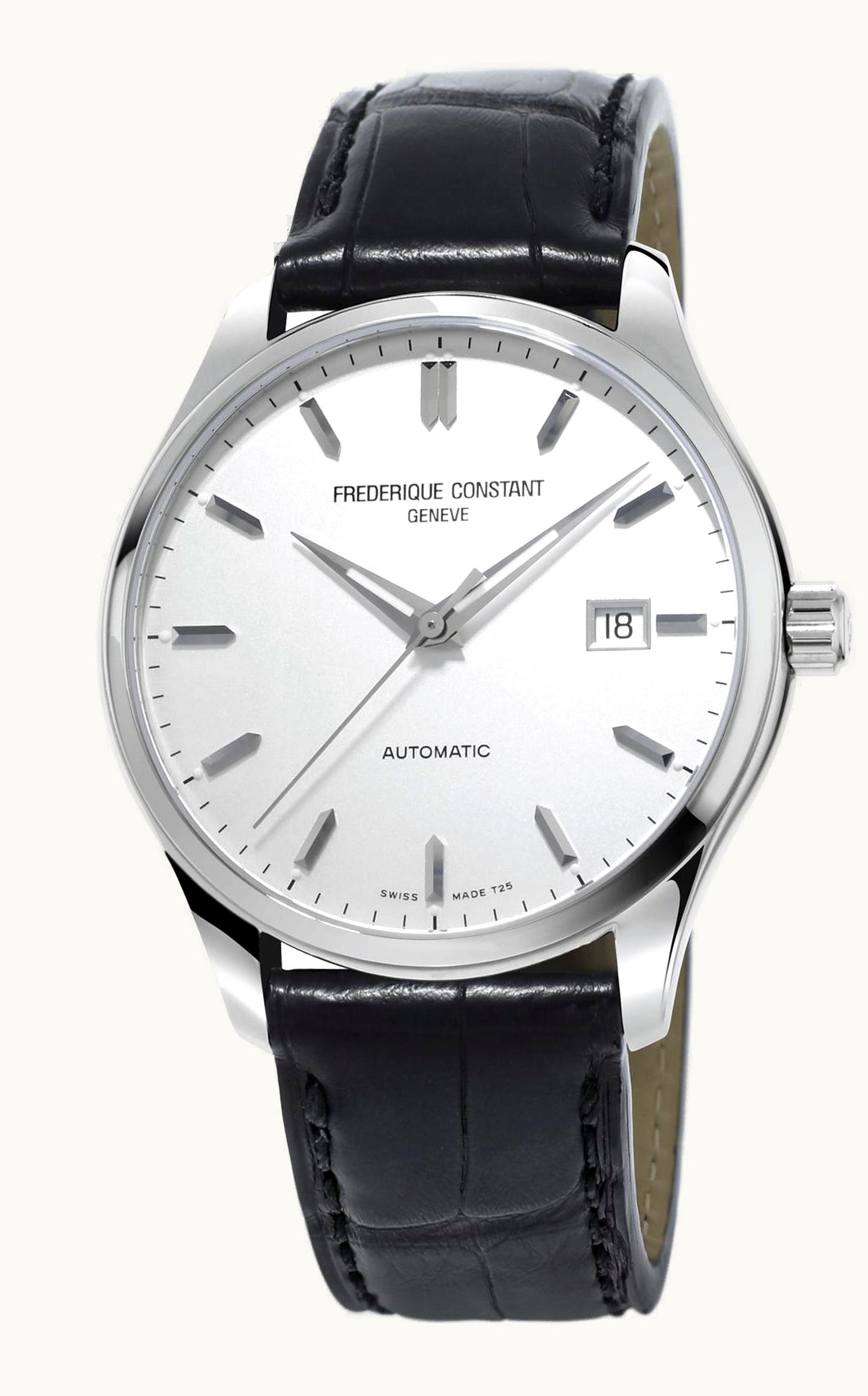 Frederique Constant Index Automatic Stainless Steel / Silver