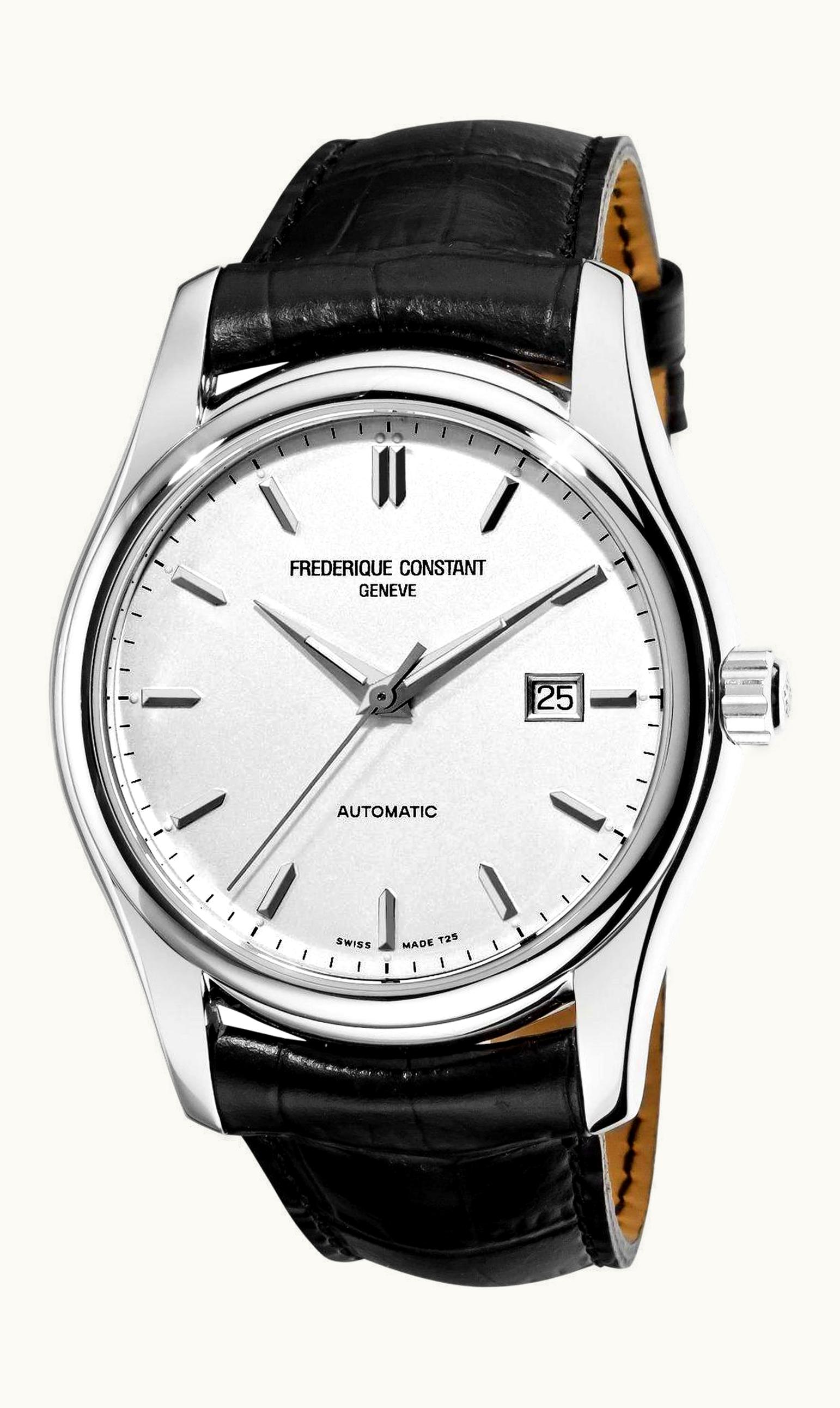 Frederique Constant Index Automatic Stainless Steel / Silver / Bracelet