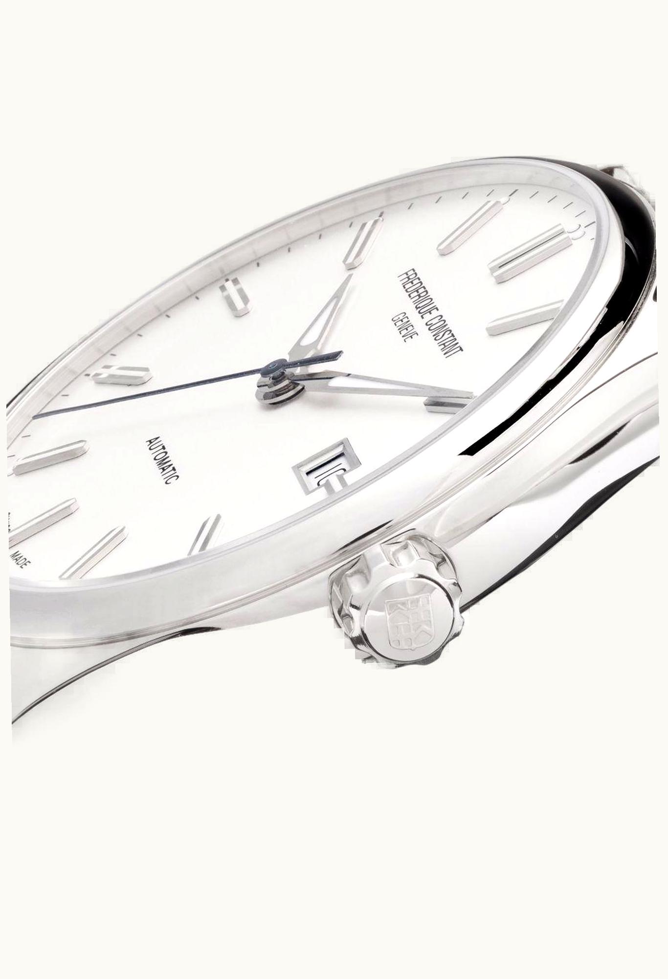 Frederique Constant Index Automatic Stainless Steel / Silver / Bracelet