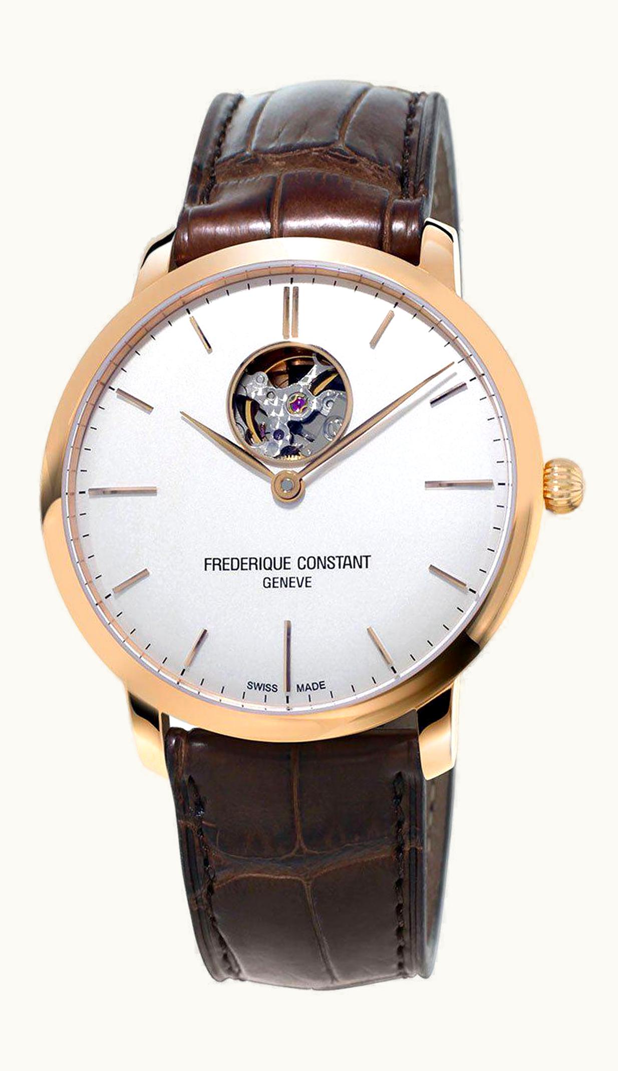 Frederique Constant Classic Moonphase Manufacture Rose Gold Plated / Silver