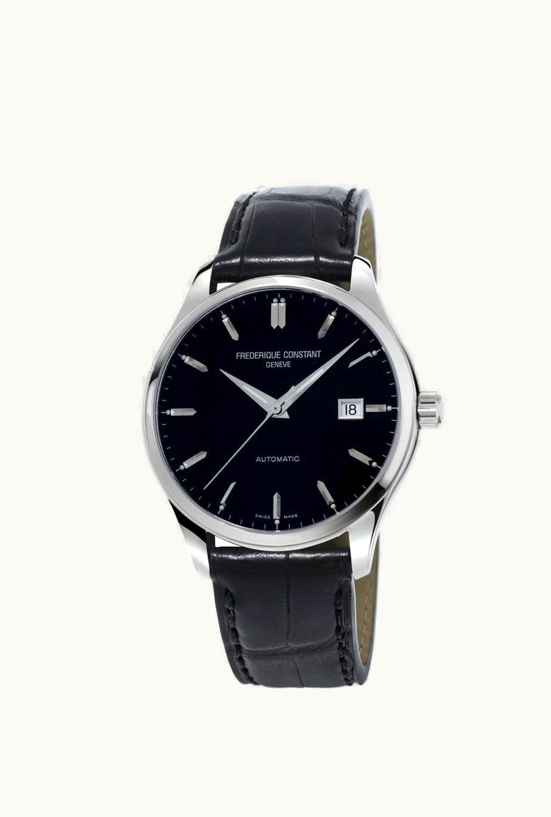 Frederique Constant Slimline Automatic Black Bracelet