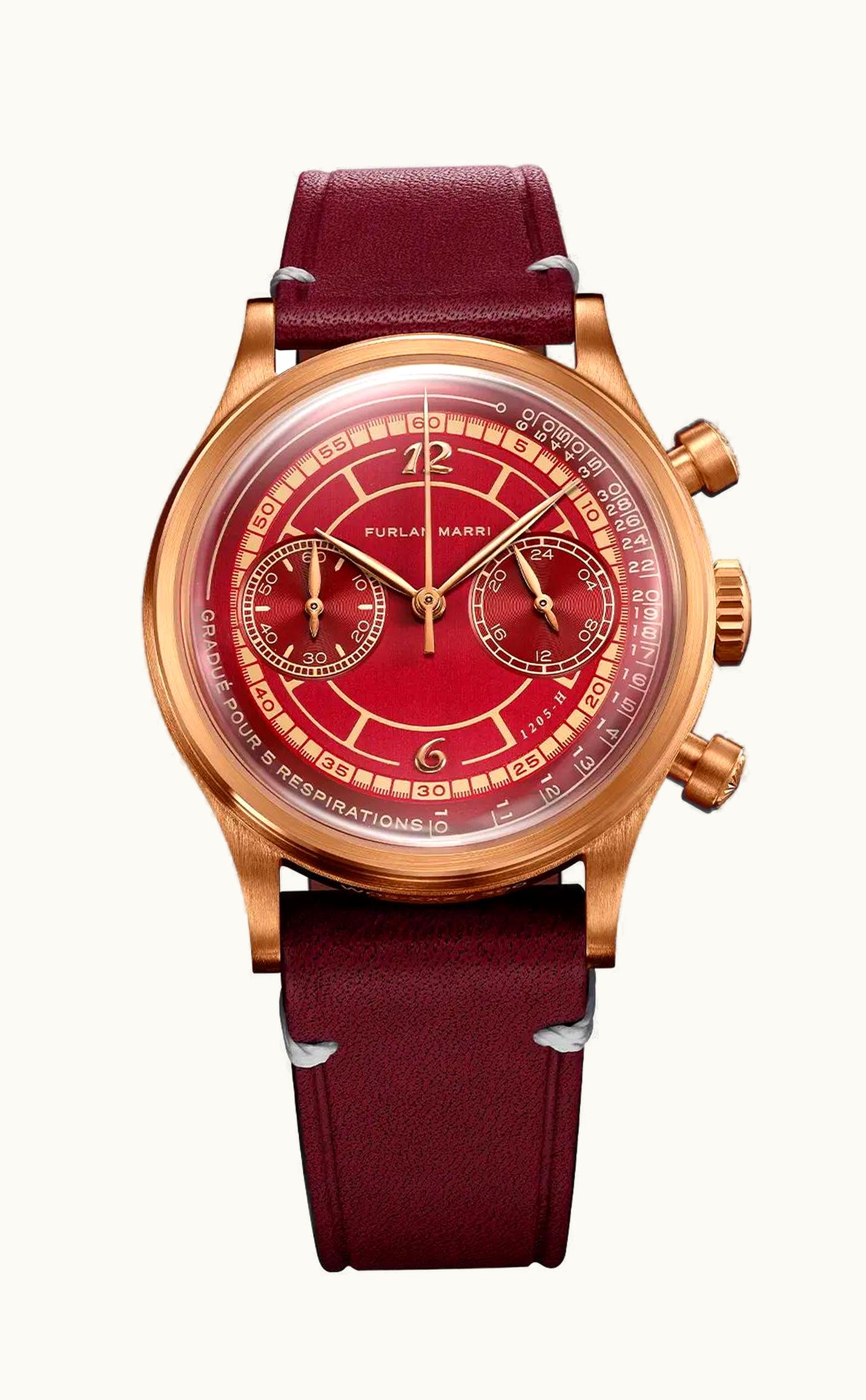 Furlan Marri Chronograph Bronzo Rosso / Watches of Switzerland