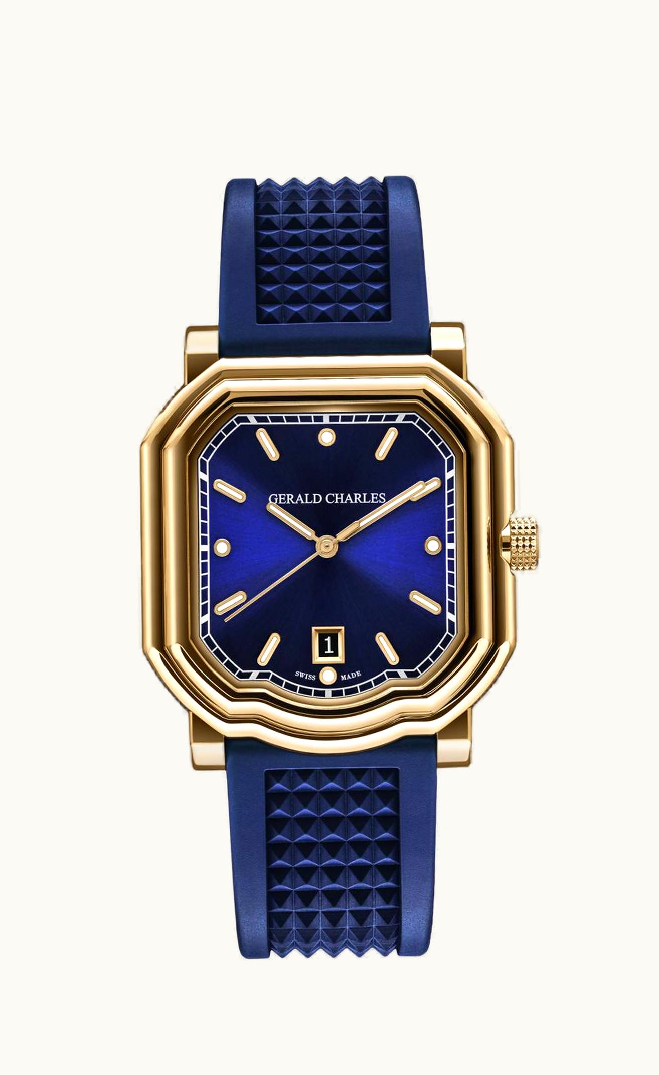 Gerald Charles Maestro 2.0 Ultra Thin Rose Gold / Blue