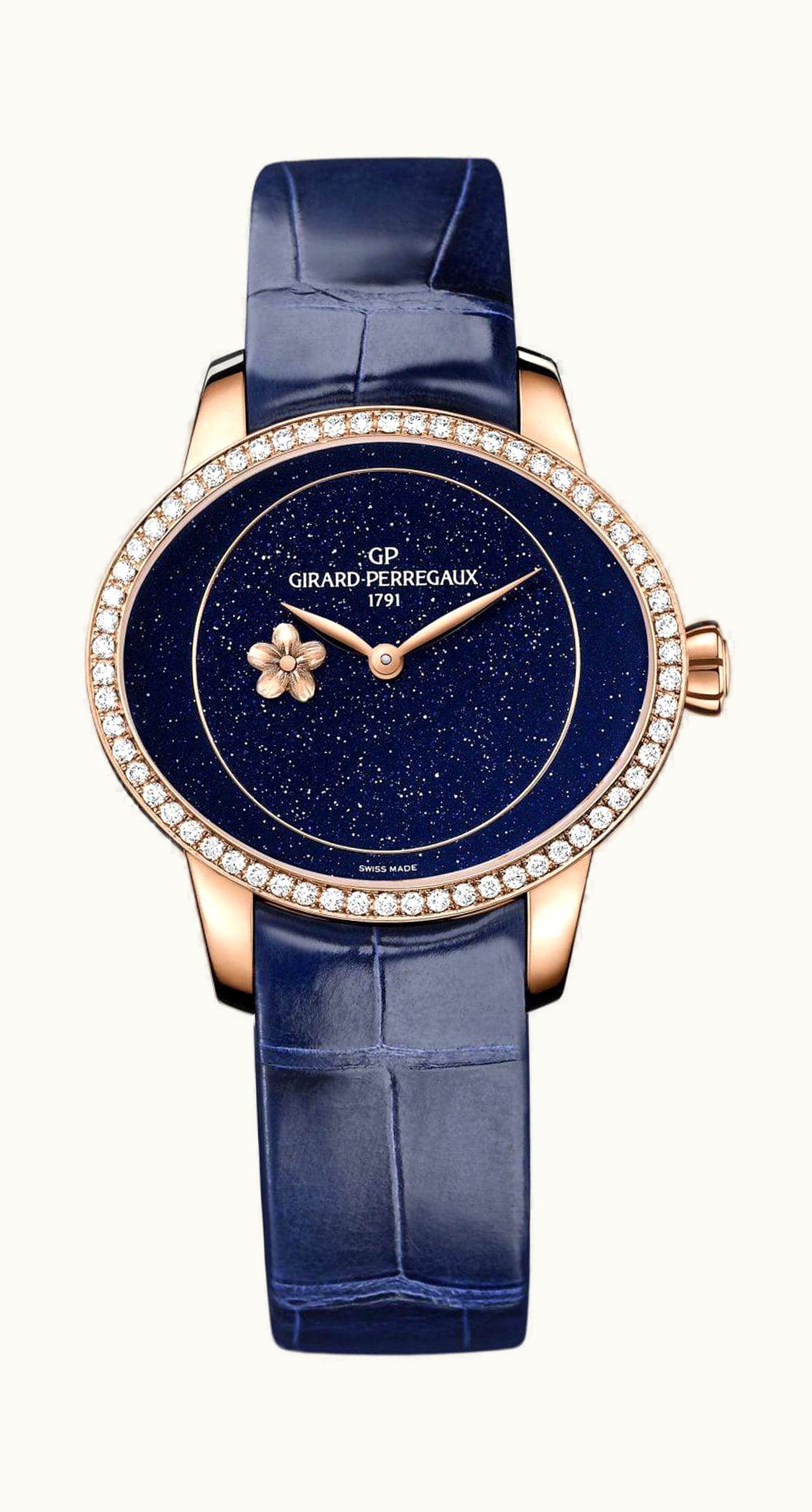 Girard-Perregaux 1966 38 White Gold / Black / Alligator