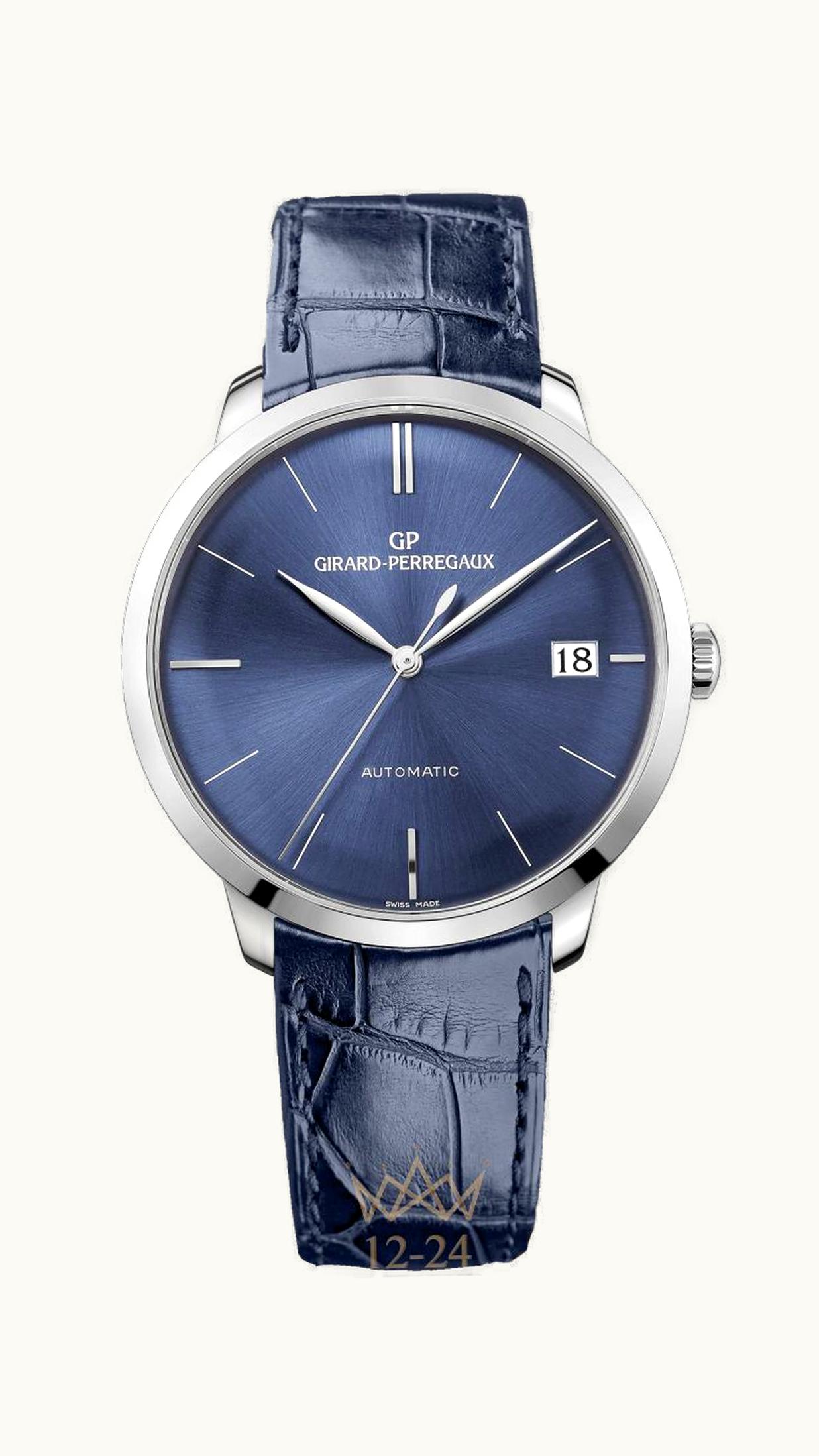 Girard-Perregaux 1966 41 White Gold Blue