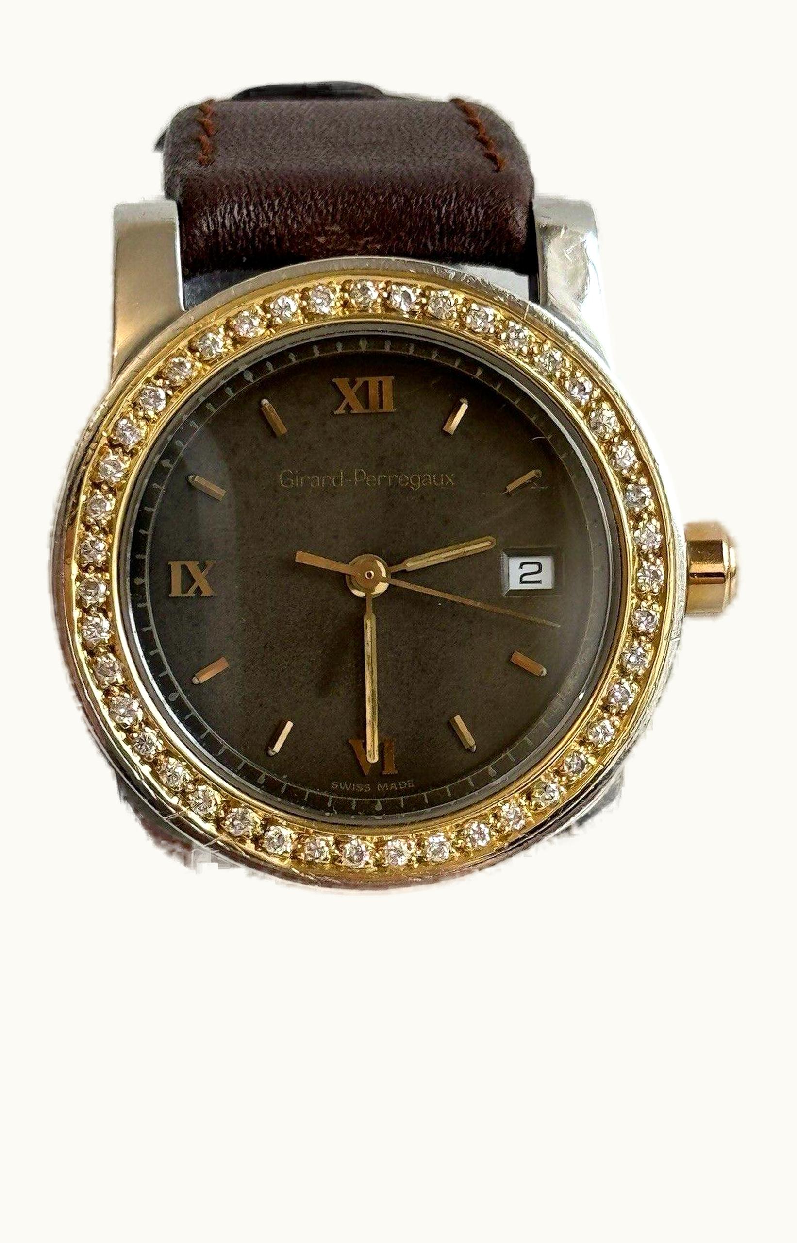 Girard-Perregaux 1966 Chronograph Pink Gold Grey