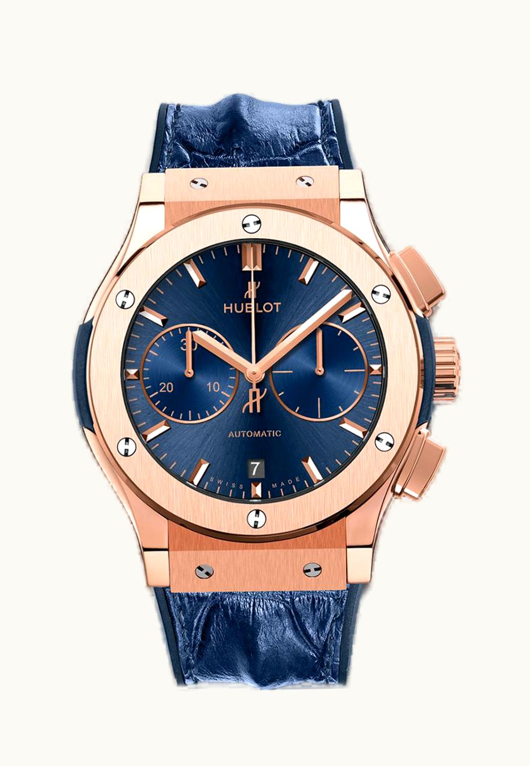 Girard-Perregaux 1966 Dual Time Pink Gold Grey