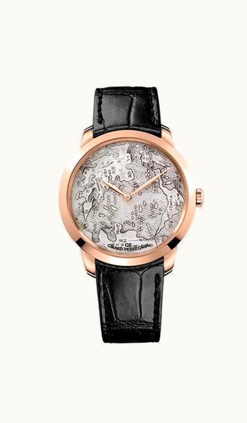 Girard-Perregaux 1966 The Chamber of Wonders Terrestrial Map