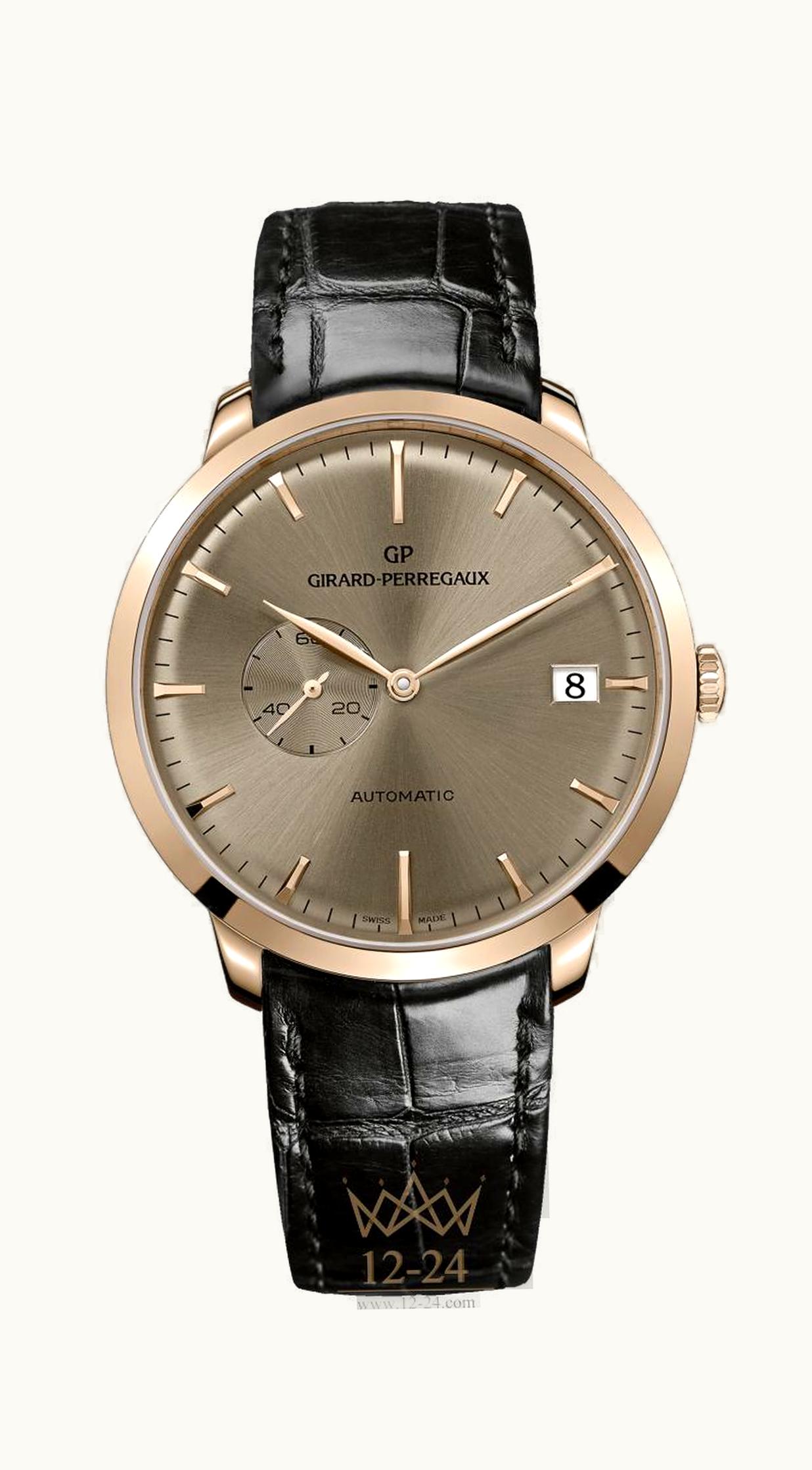 Girard-Perregaux 1966 41 Small Seconds Date Pink Gold Pink
