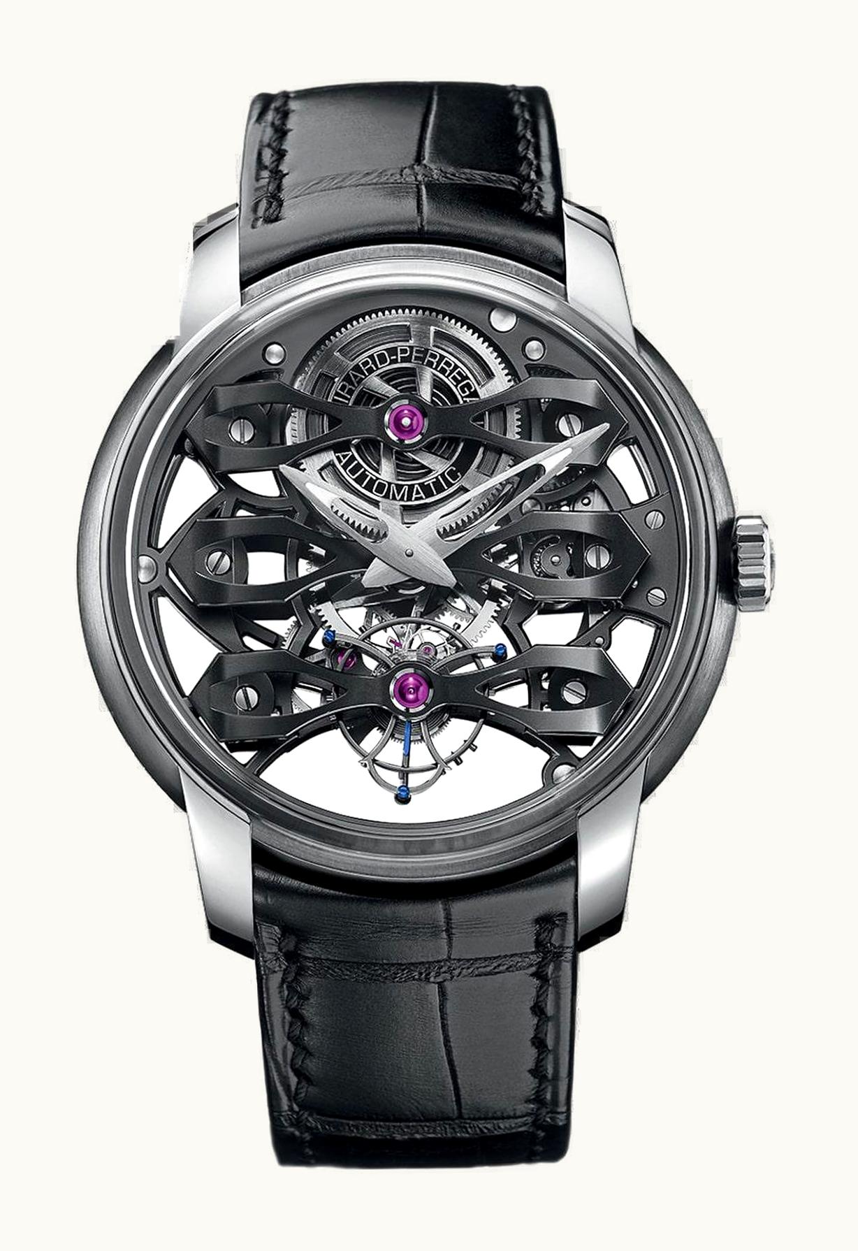 Girard-Perregaux Neo Tourbillon with Three Bridges Skeleton Titanium