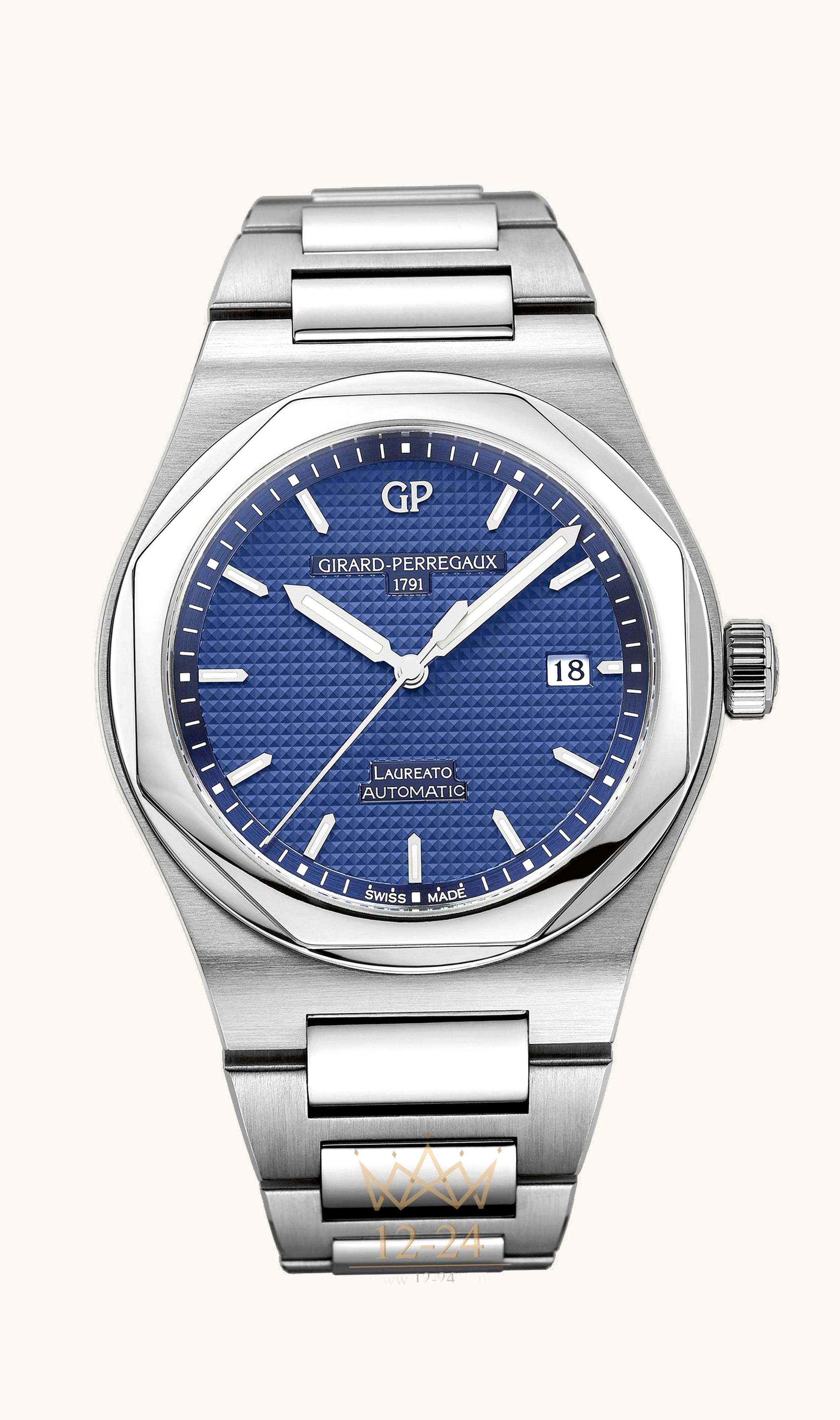Girard-Perregaux Laureato 41 Automatic Stainless Steel / Blue