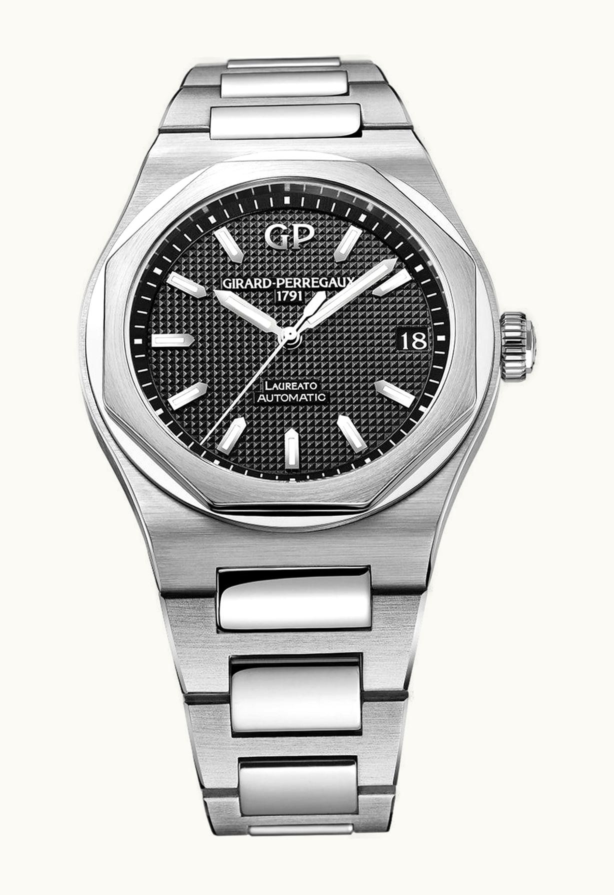 Girard-Perregaux Laureato 42 Automatic Stainless Steel / Black
