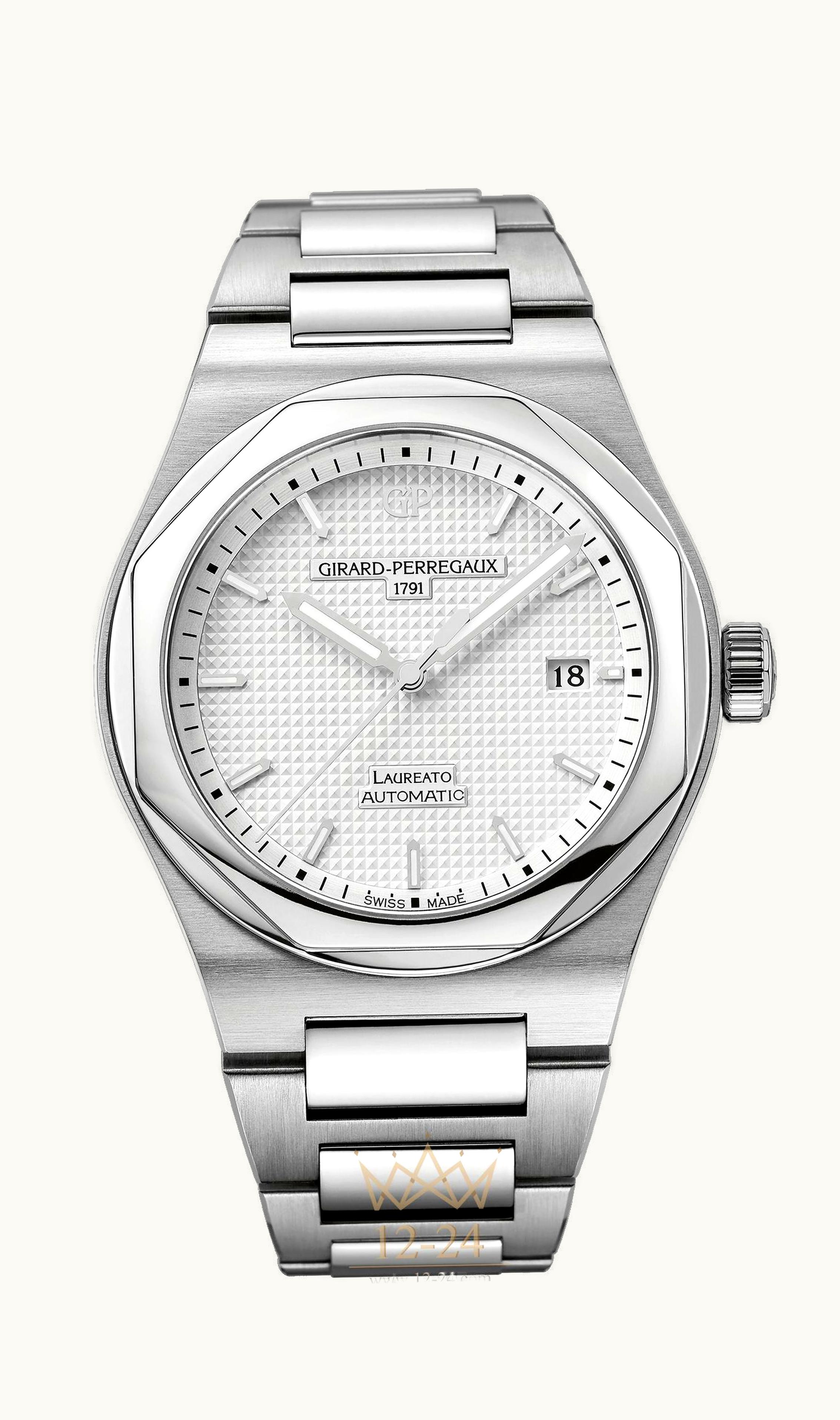 Girard-Perregaux Laureato 41 Automatic Stainless Steel / Silver