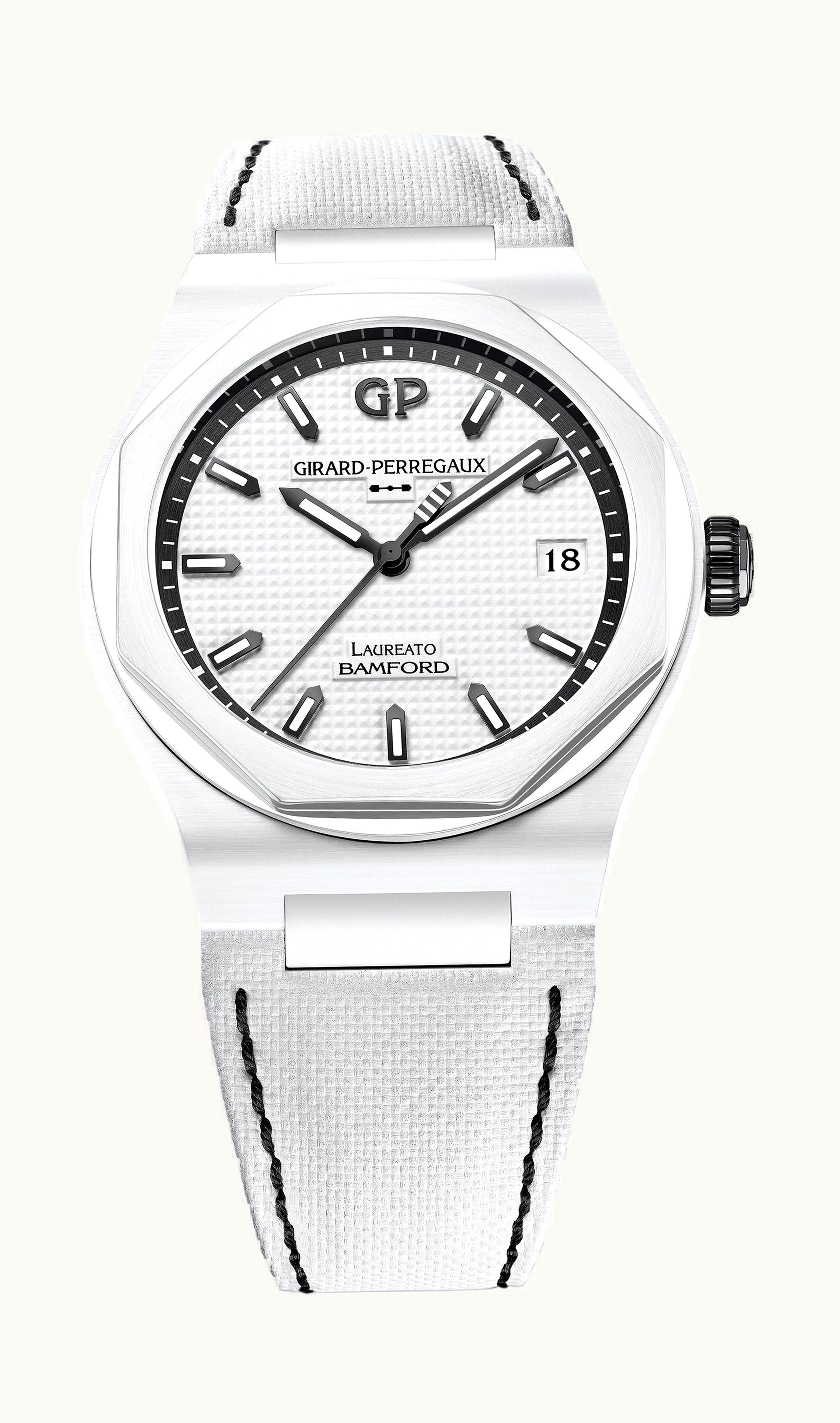 Girard-Perregaux Laureato 38 Automatic Bamford Ghost / Strap