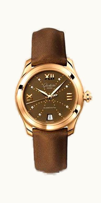 Glashütte Original Lady Serenade Rose Gold / Brown - Index Line