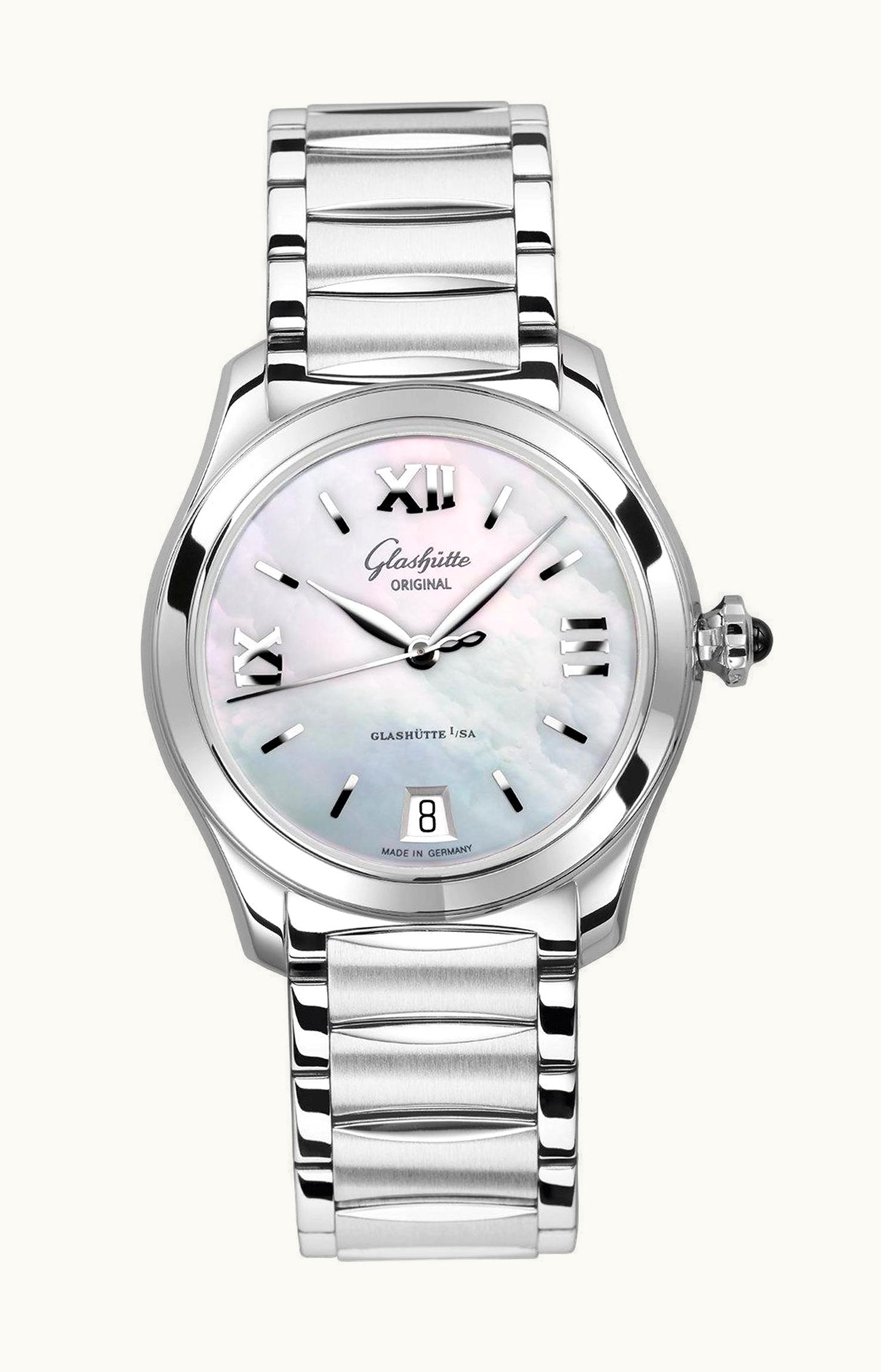 Glashütte Original Lady Serenade Stainless Steel / MOP / Bracelet