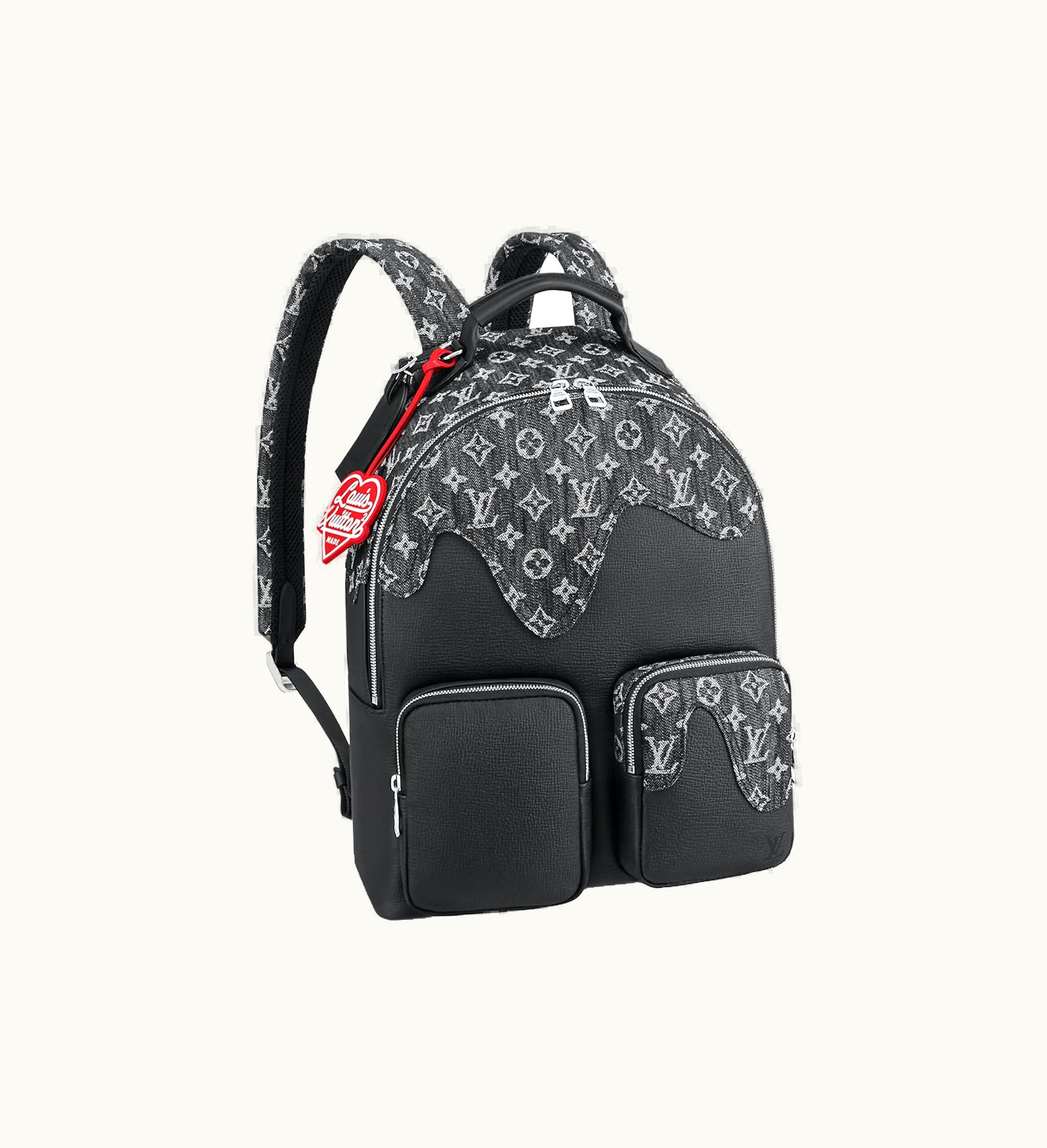 Louis Vuitton Louis Vuitton x Nigo Backpack Multipocket Monogram Black