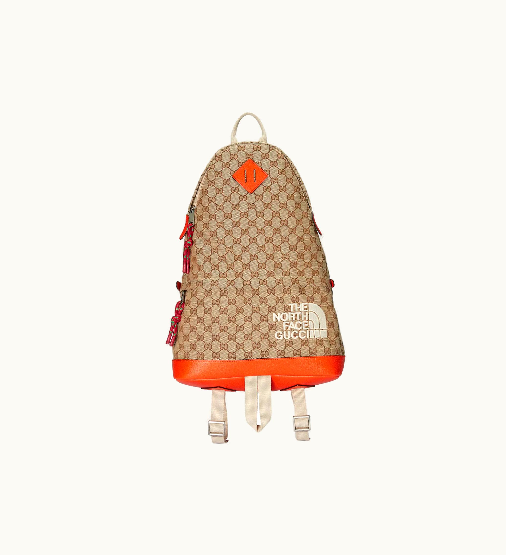 Gucci Gucci x The North Face Backpack Beige Ebony