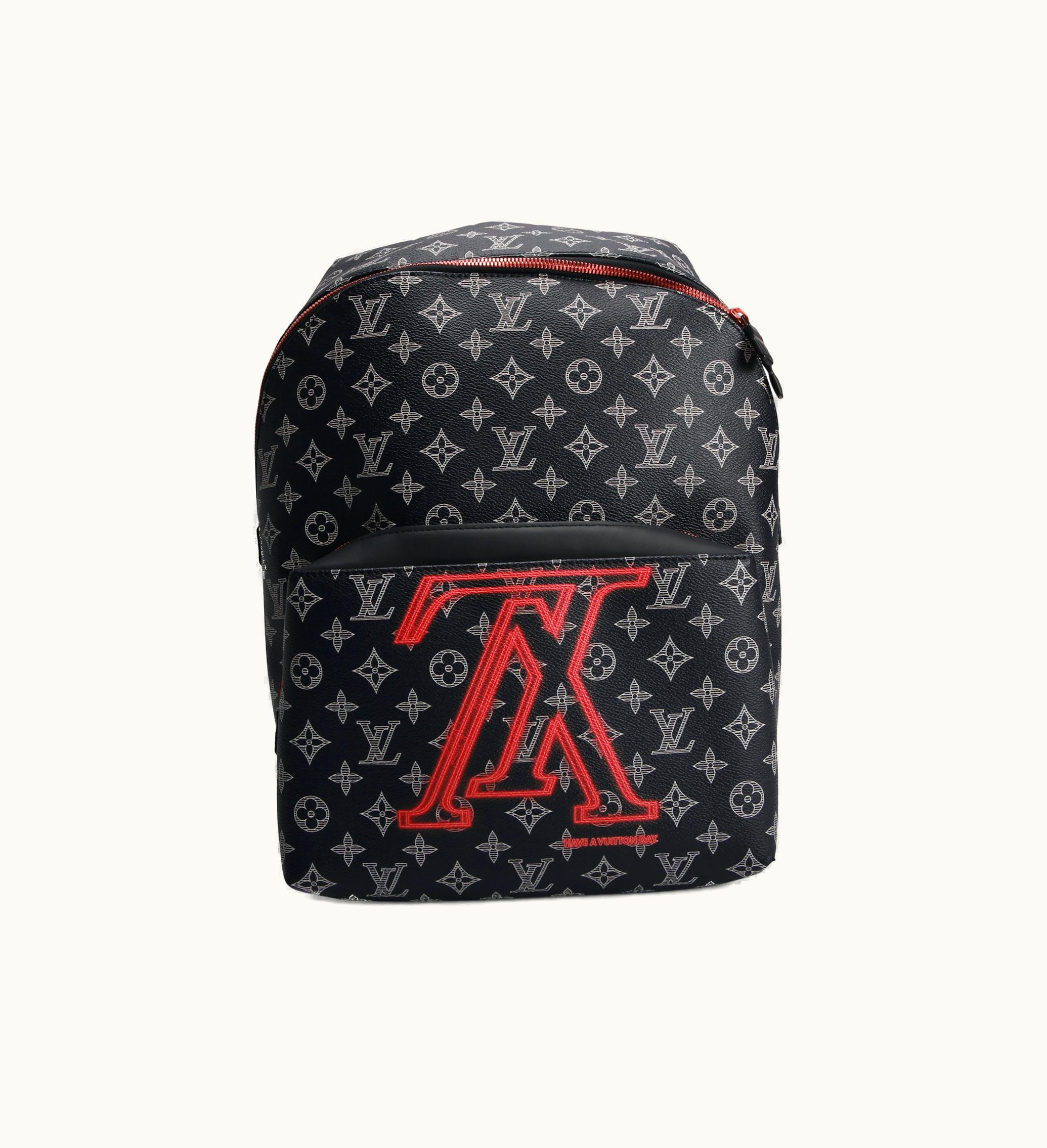 Louis Vuitton Louis Vuitton Apollo Backpack Monogram Upside Down Ink Navy 1