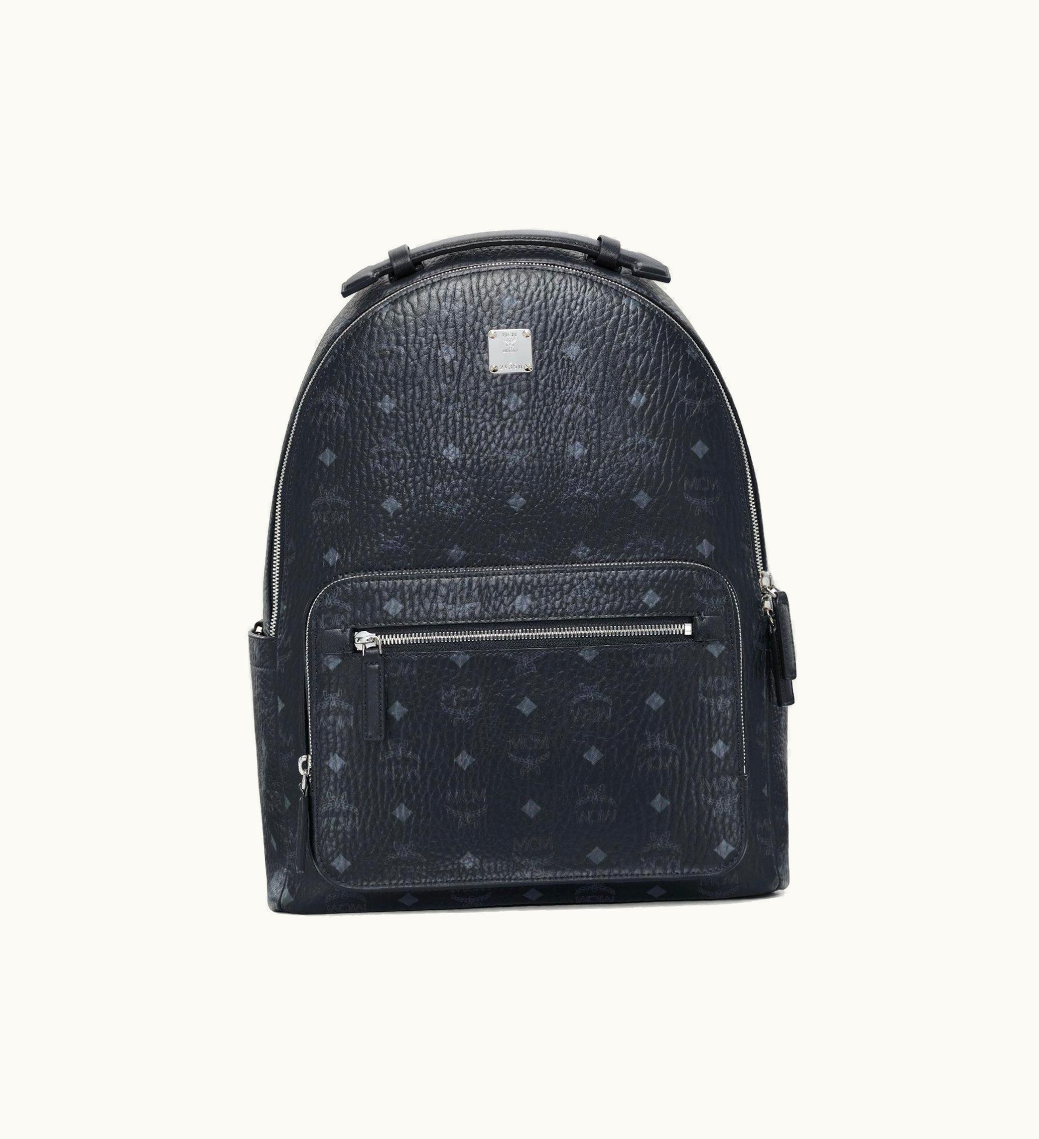 MCM MCM Stark Backpack Visetos Monogram Black