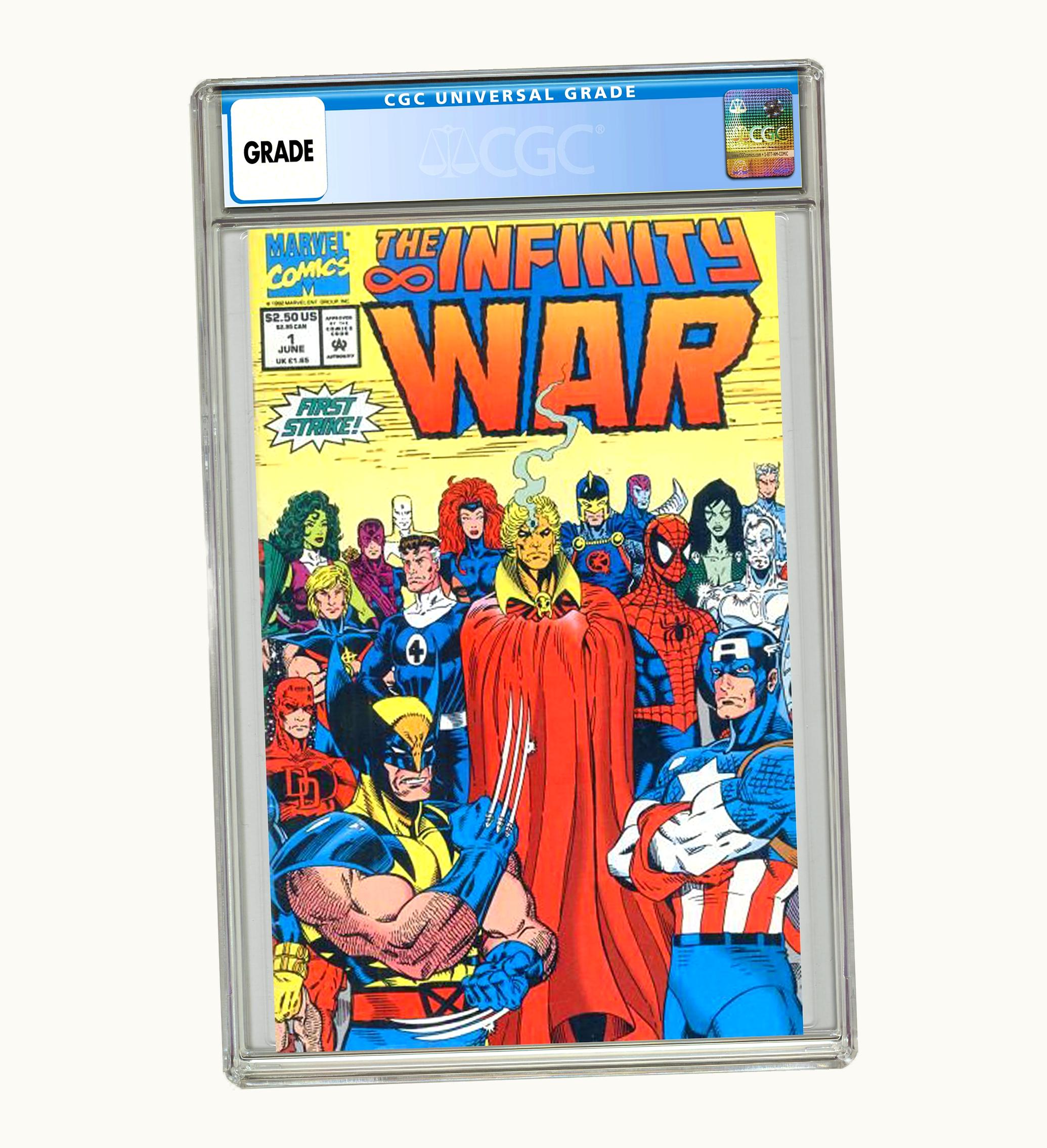 Marvel Marvel Infinity War 1 Comic Book CGC Graded