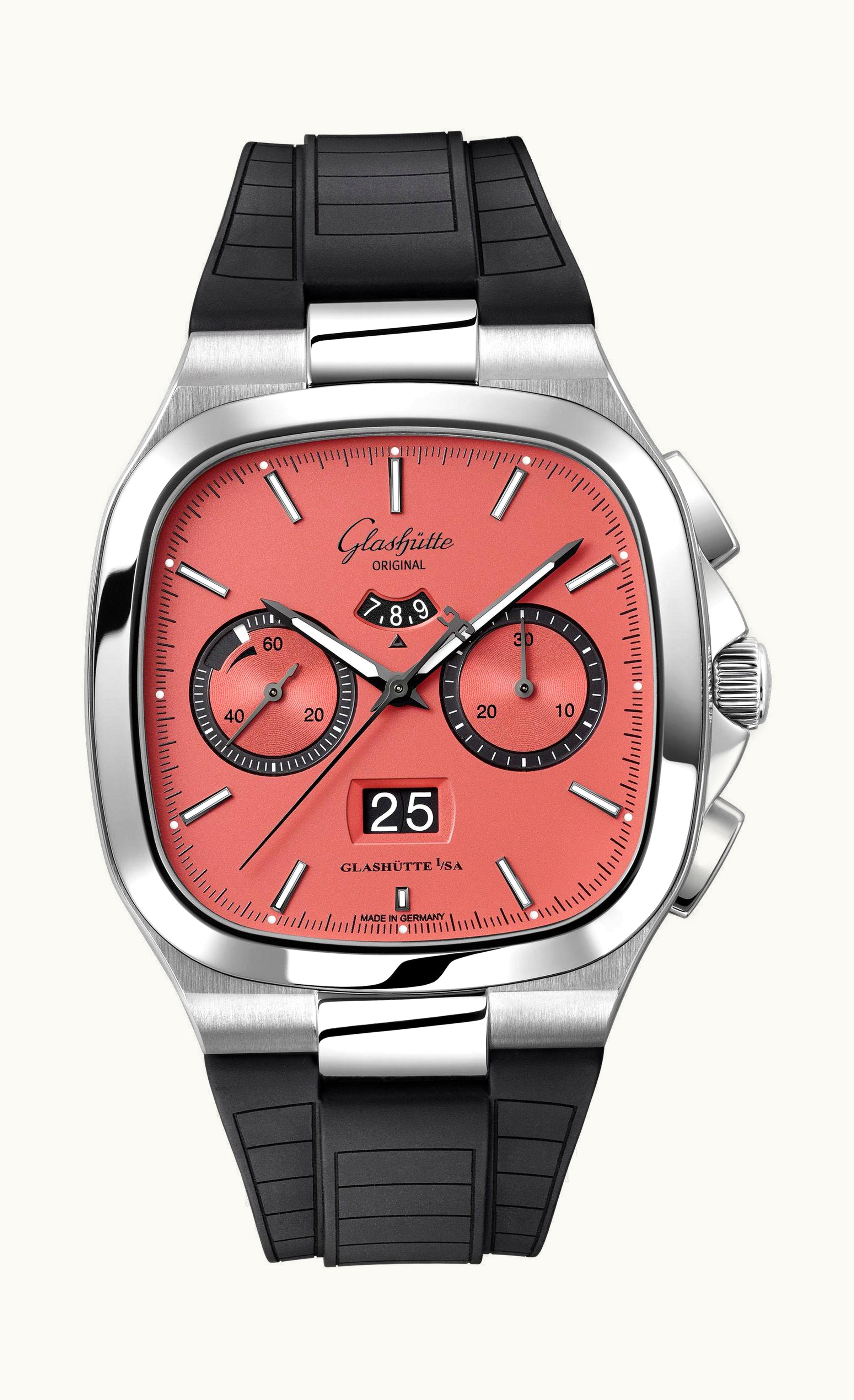 Glashütte Original Seventies Chronograph Panorama Date Watermelon