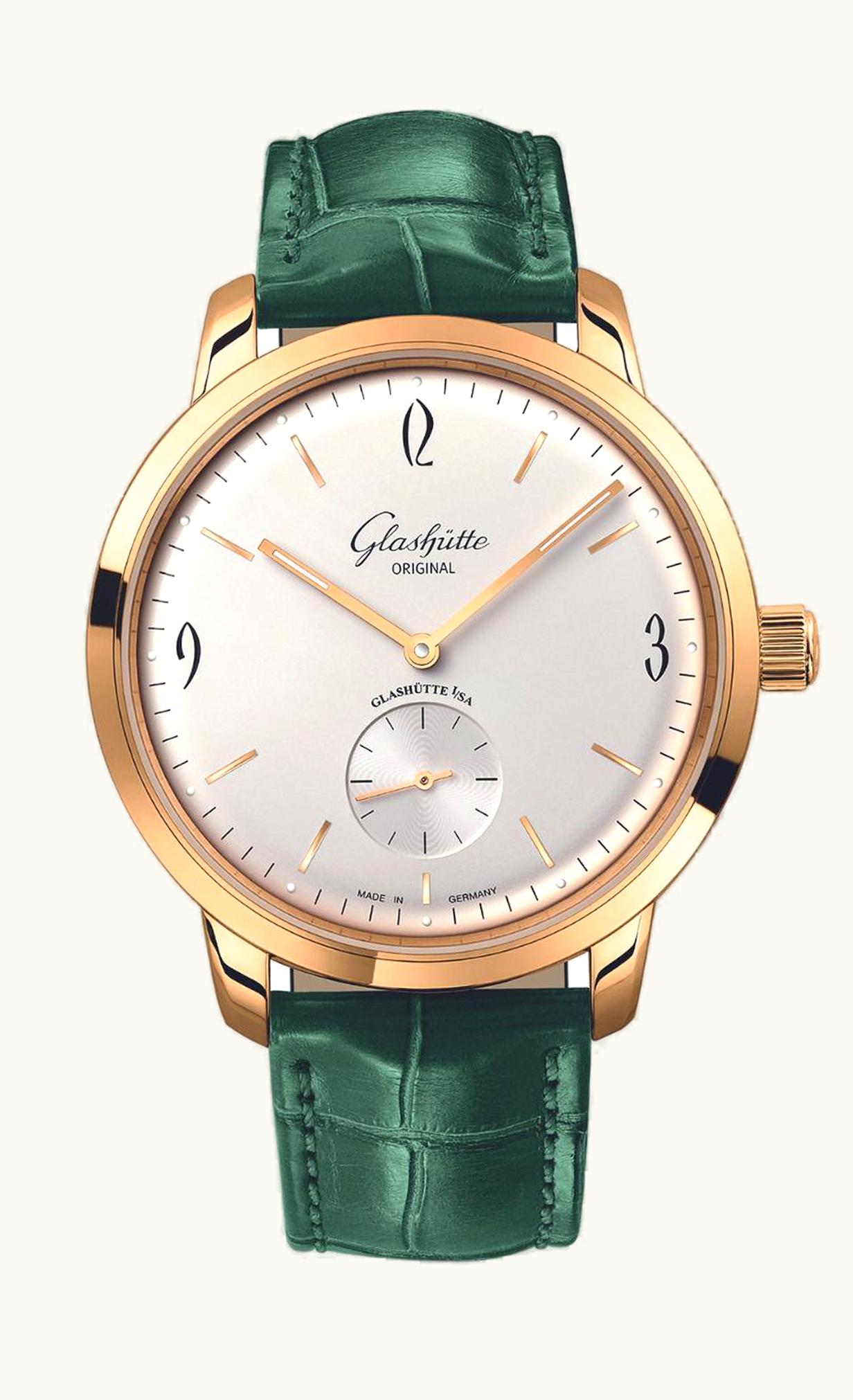 Glashütte Original Sixties Small Second Rose Gold / Silver