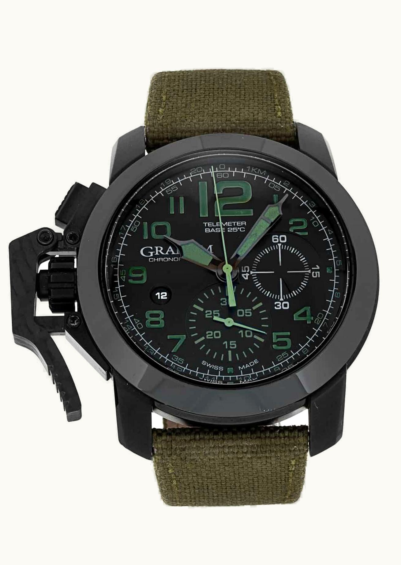 Graham Chronofighter Oversize Amazonia Green