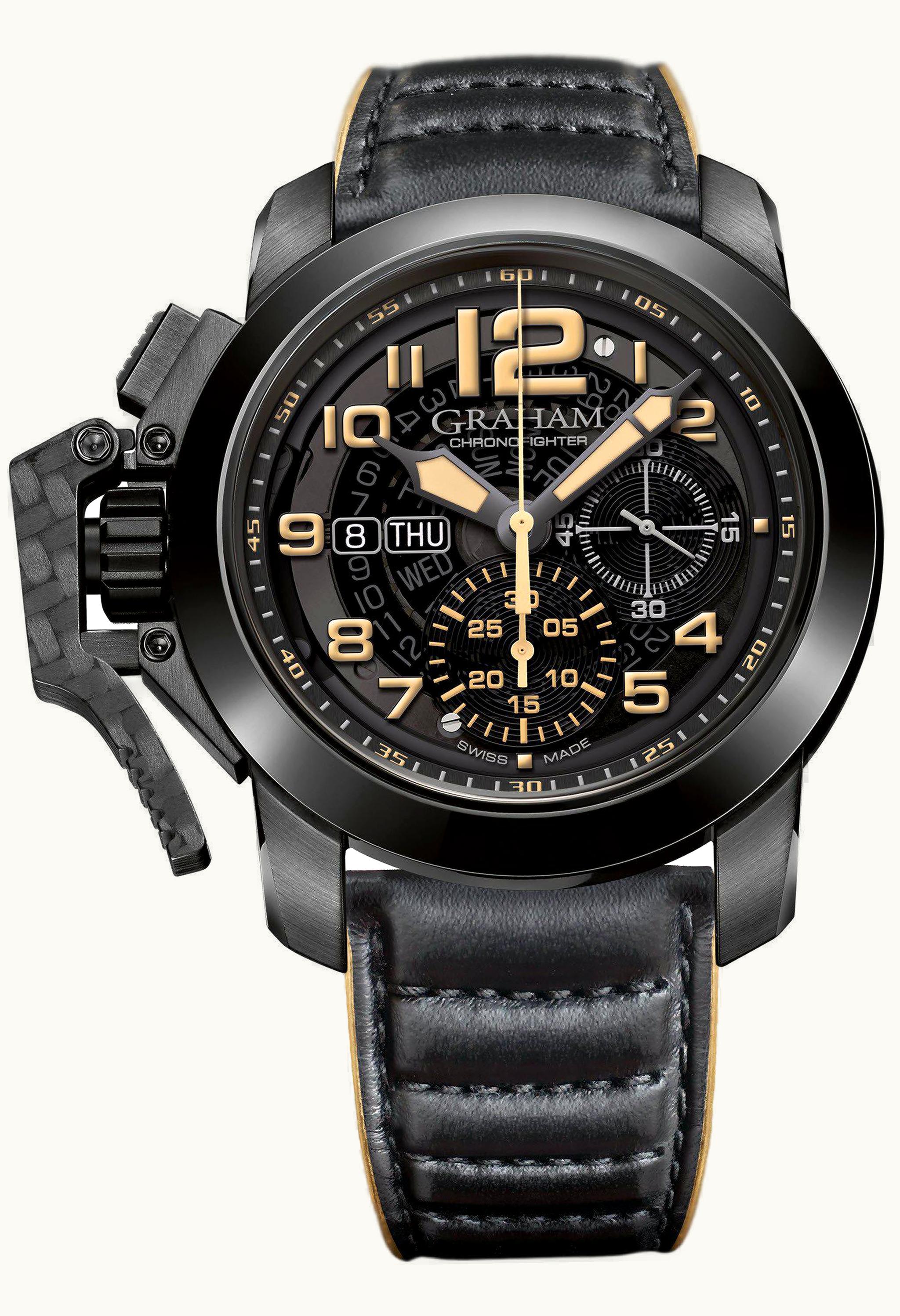 Graham Chronofighter Oversize Black Forest