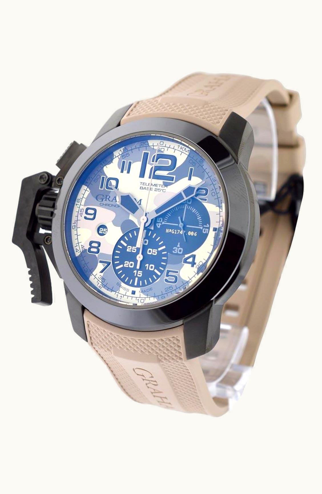 Graham Chronofighter Oversize Black Arrow