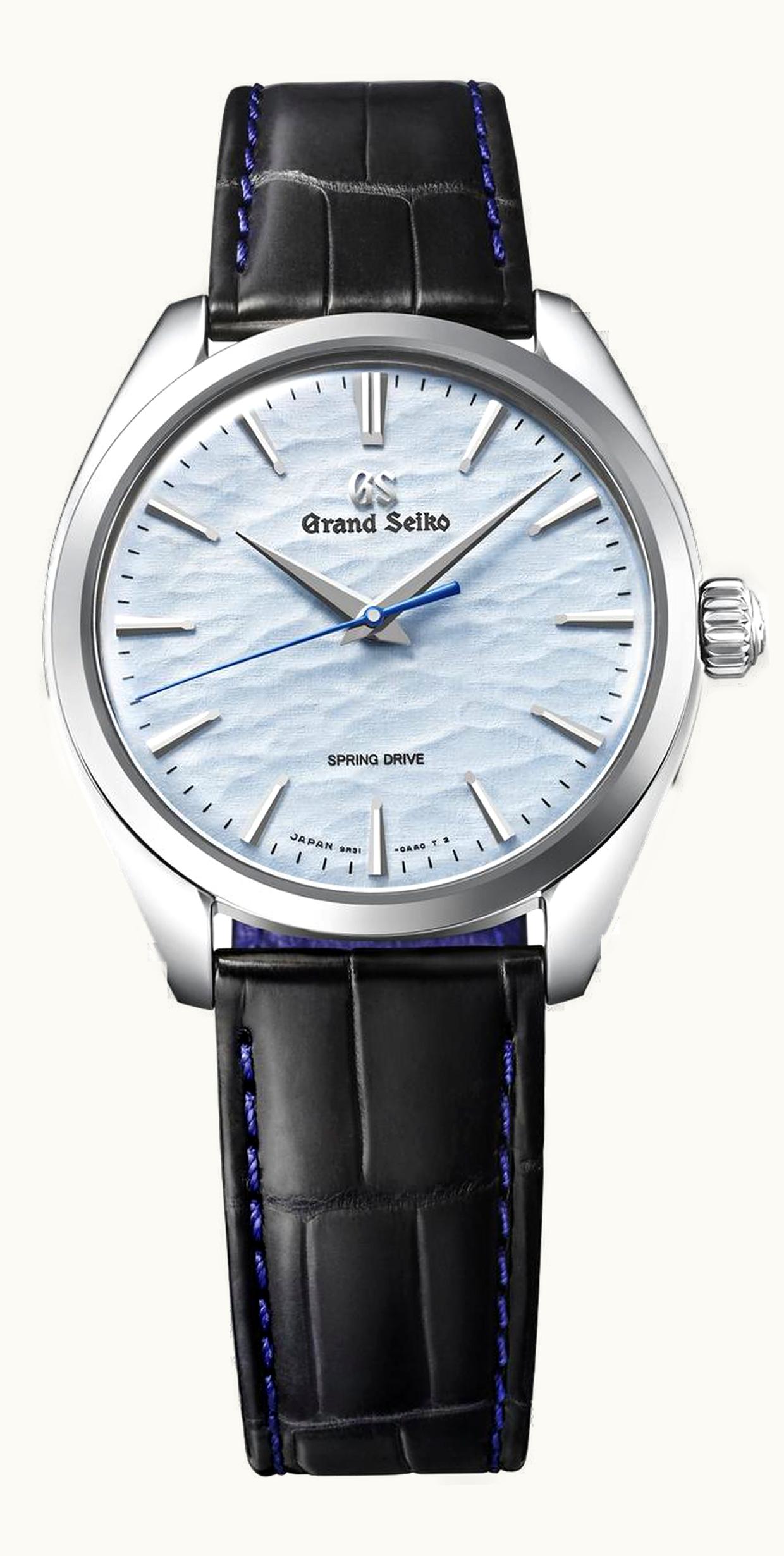 Grand Seiko Automatic Hi Beat 36000 Special Pink Gold / White / Strap