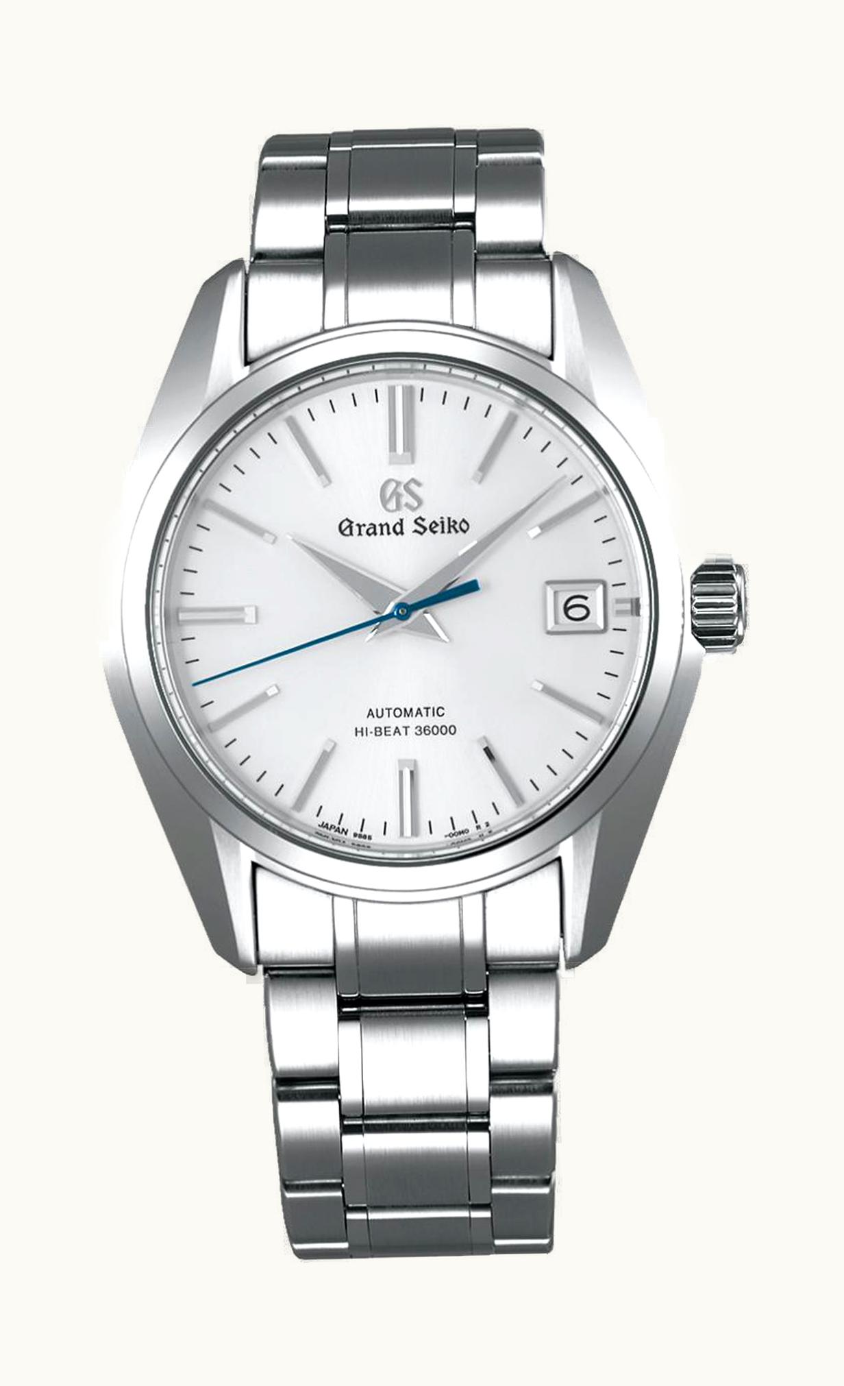 Grand Seiko Automatic Hi Beat 36000 Stainless Steel / White / Bracelet