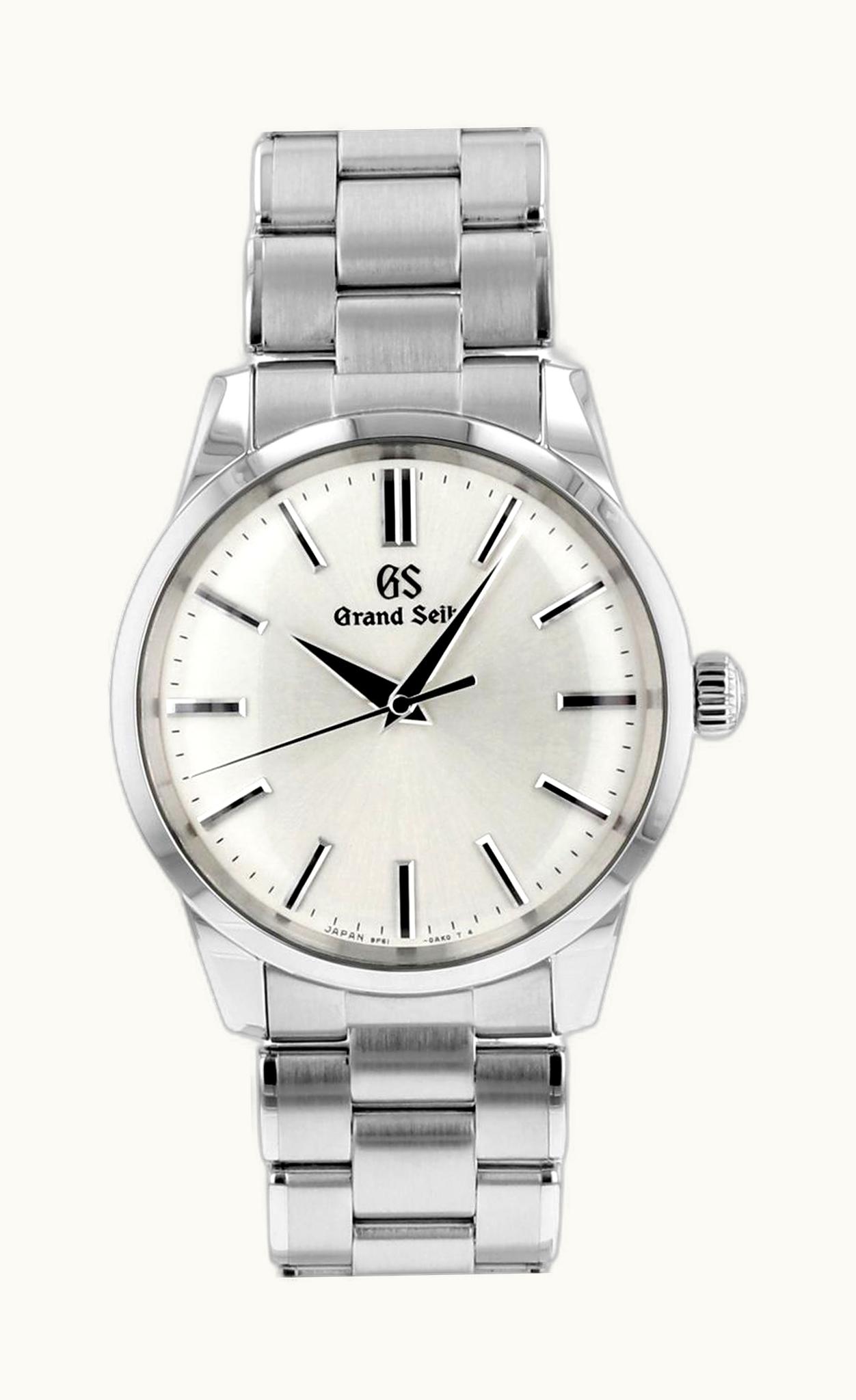 Grand Seiko Quartz Stainless Steel / Silver / Bracelet