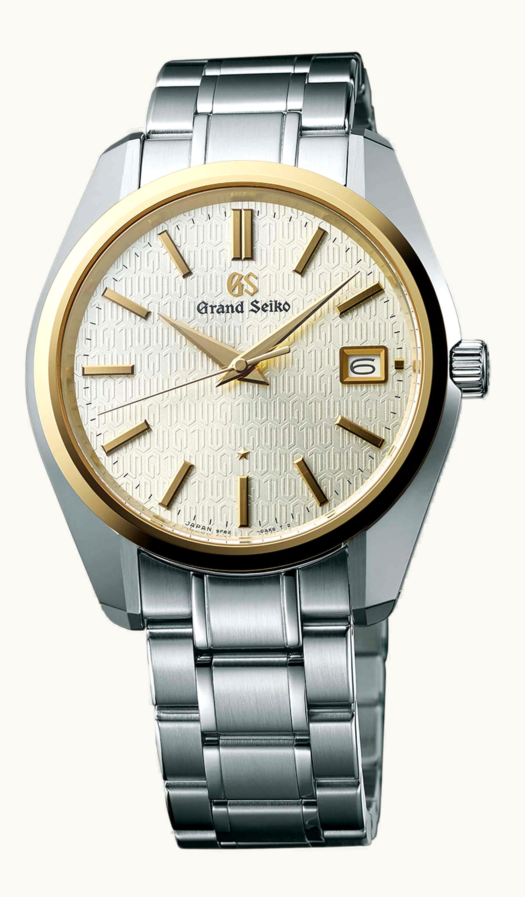 Grand Seiko Quartz Date Stainless Steel / Yellow Gold / Caliber 9F 25th Anniversary Limited Edition