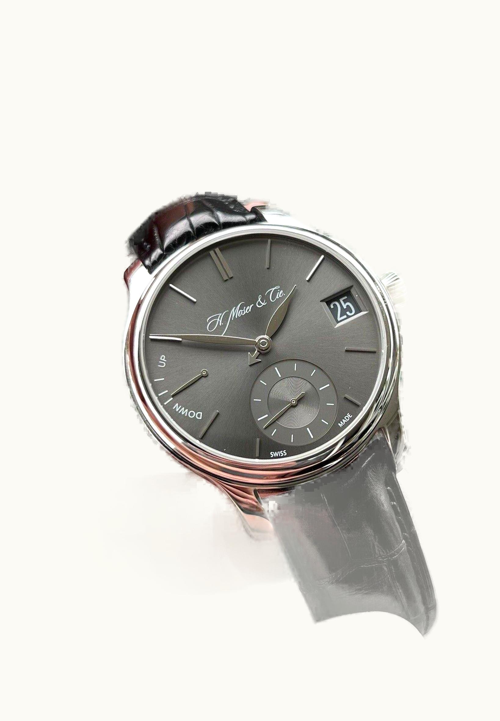 H. Moser & Cie Endeavour Perpetual Calendar, Platinum, Ardoise Dial