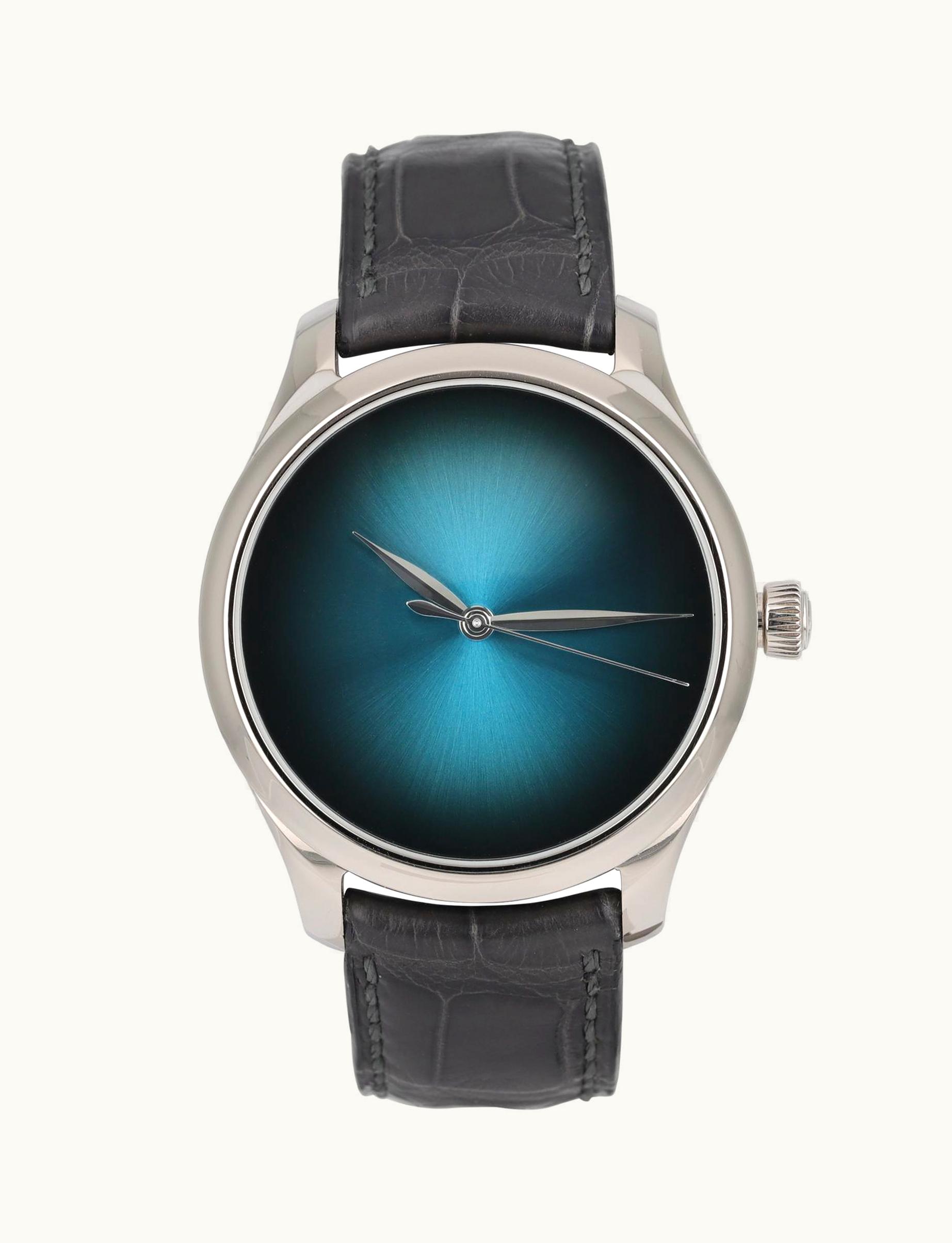H. Moser & Cie Endeavour Centre Seconds Funky Blue, Rose Gold