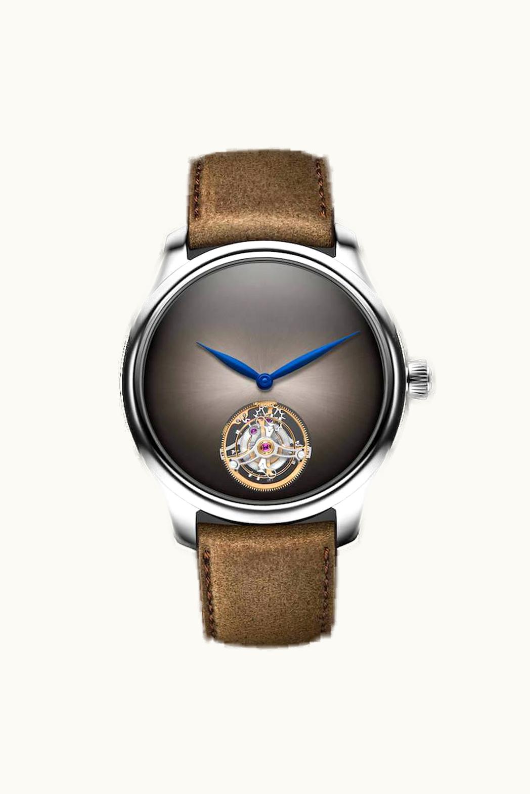H. Moser & Cie Endeavour Centre Seconds, Red Gold, Blue Fumé Dial