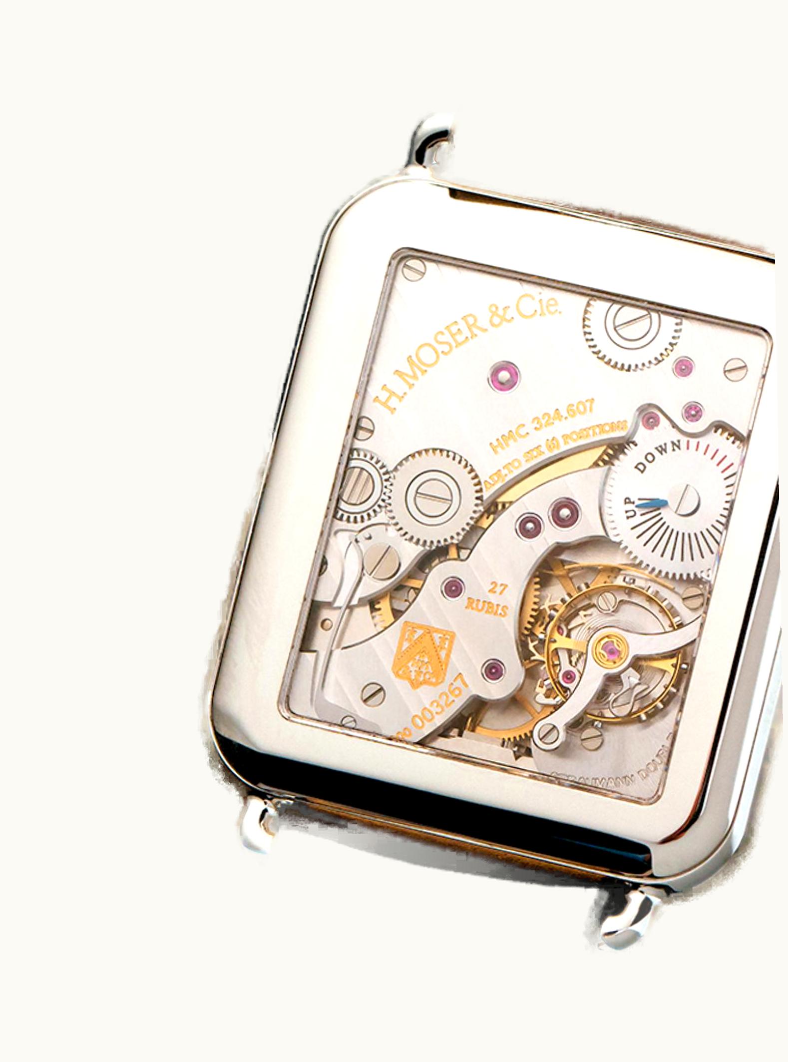 H. Moser & Cie Endeavour Centre Seconds Concept, White Gold, Midnight Blue Fumé Dial