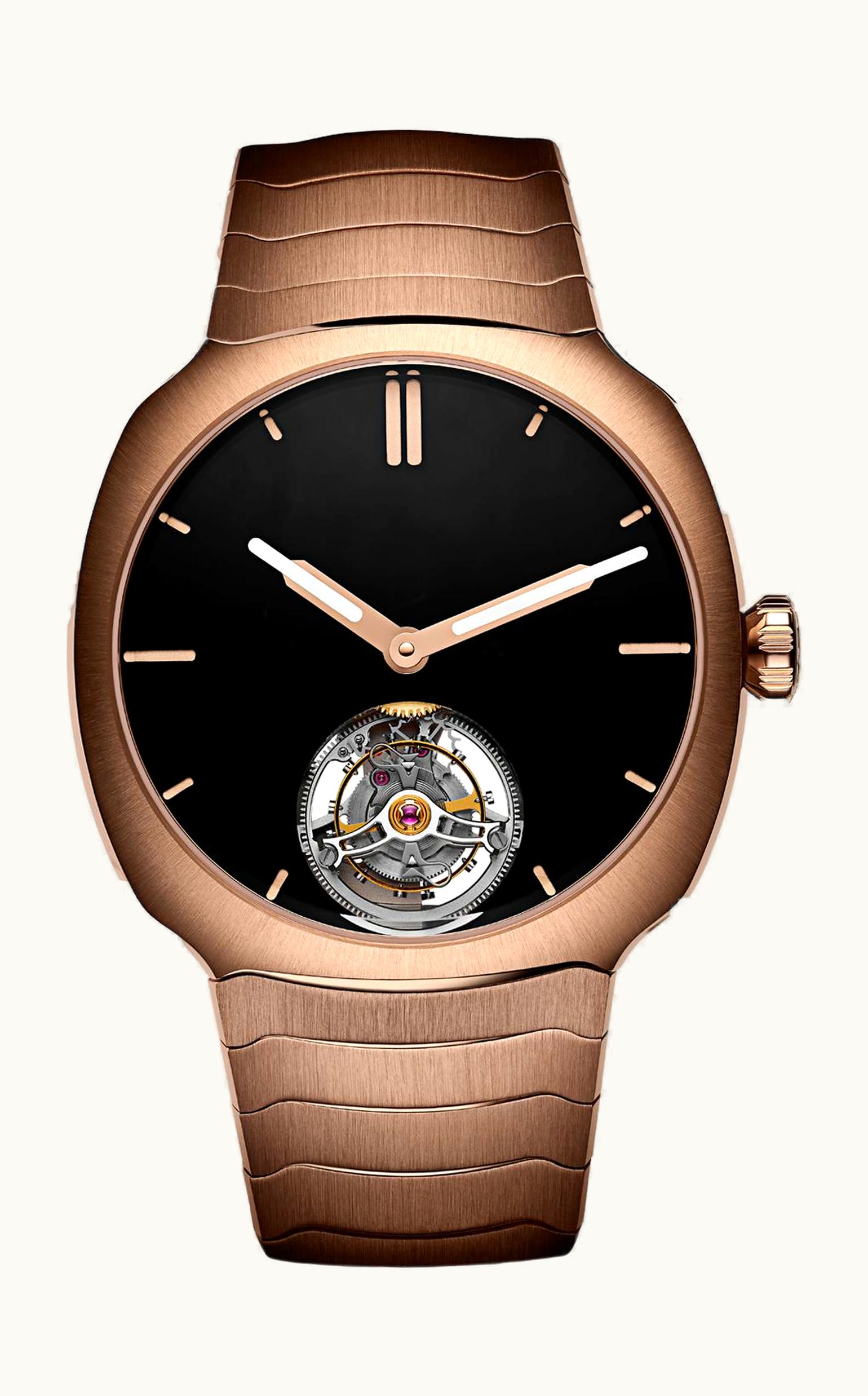 H. Moser & Cie Streamliner Tourbillon Red Gold / Vantablack