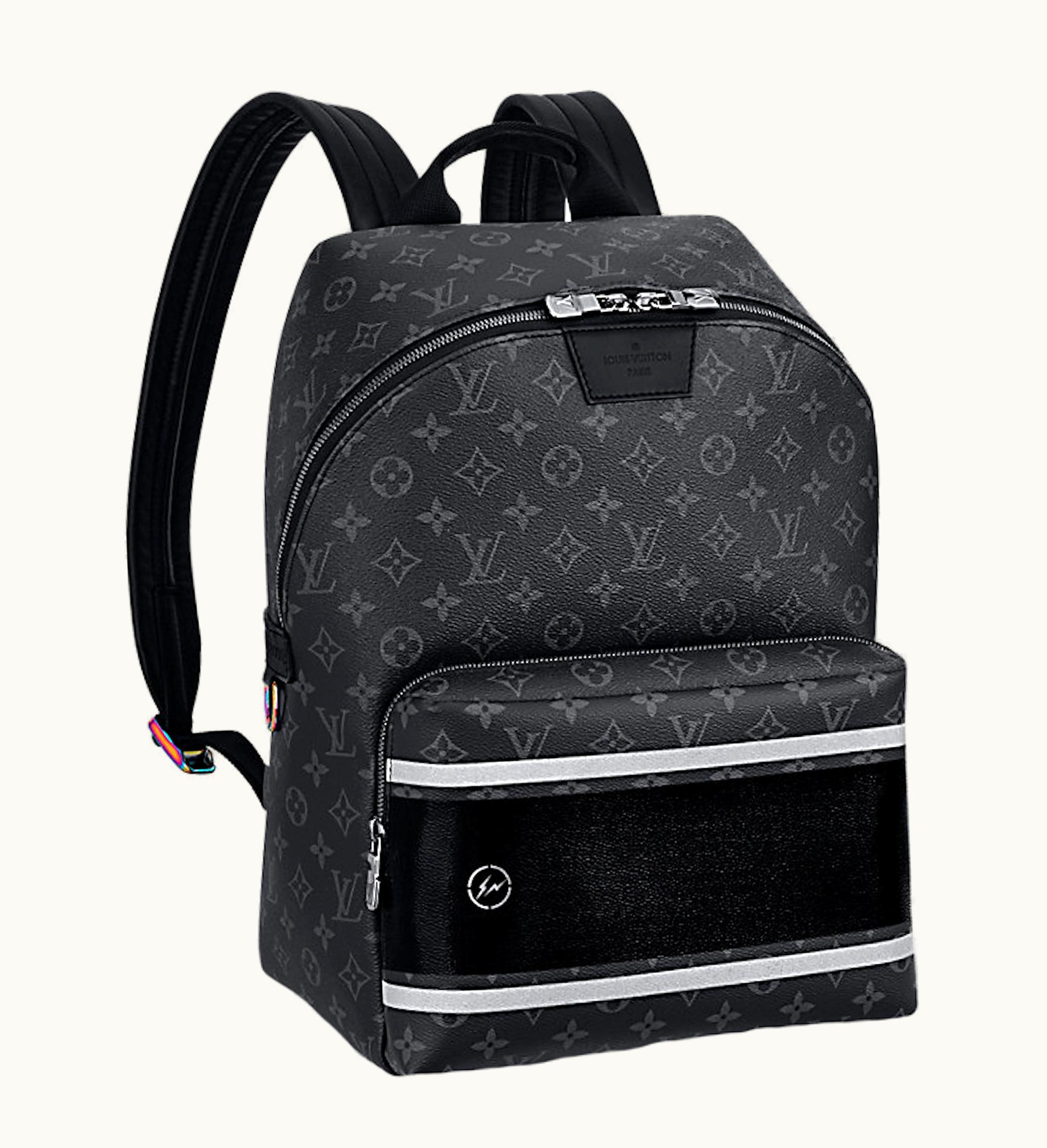 Louis Vuitton Louis Vuitton Apollo Backpack Fragment Monogram Eclipse Black