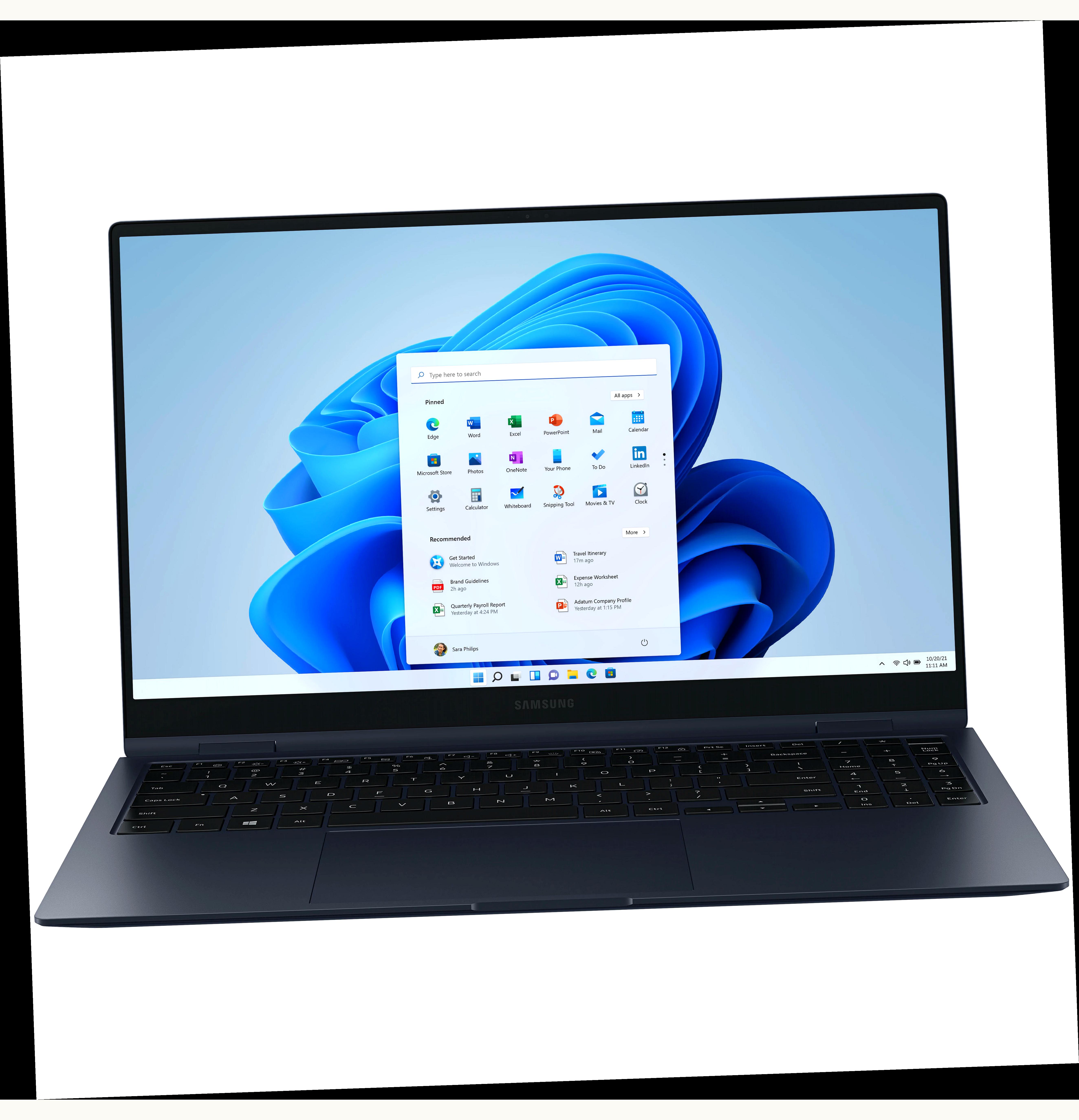 Samsung Samsung Galaxy Book Pro 360 156 Inch Touch Screen Core i7 16GB RAM 1TB SSD Iris Xe Windows 11 NP950QDB KB1US NP950QDB KB3US Mystic Navy