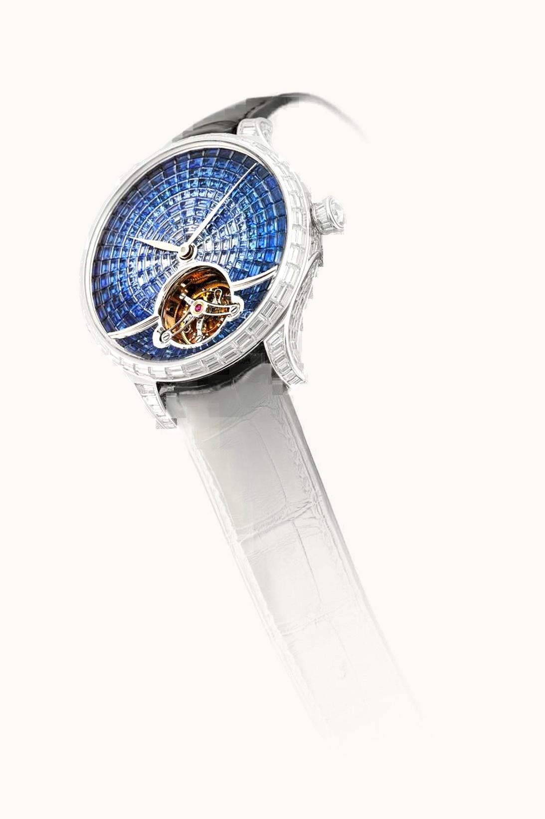 H. Moser & Cie Venturer Tourbillon Sapphire / Sapphire