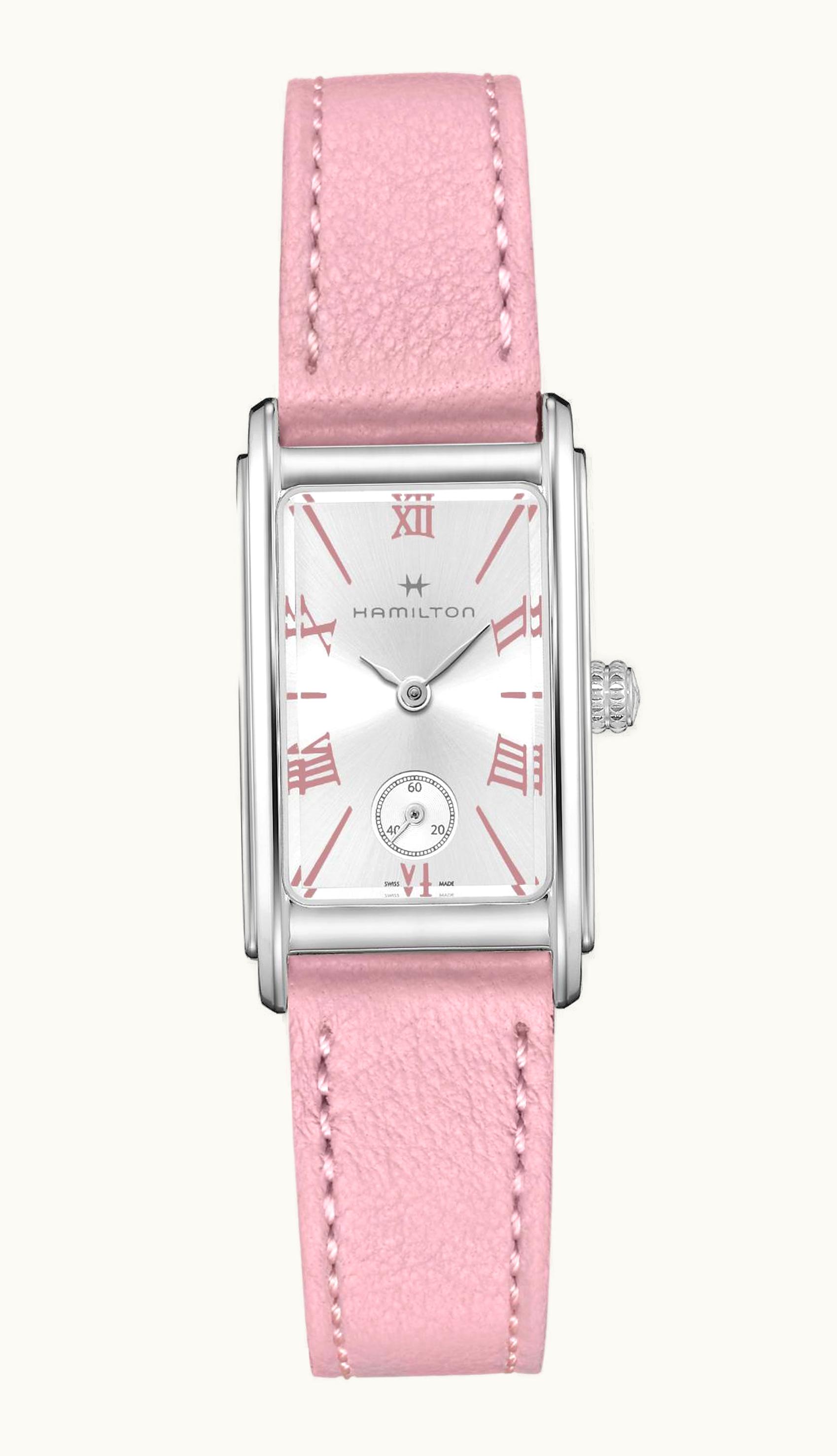 Hamilton Ardmore Quartz 18.7 Stainless Steel / Silver - Pink