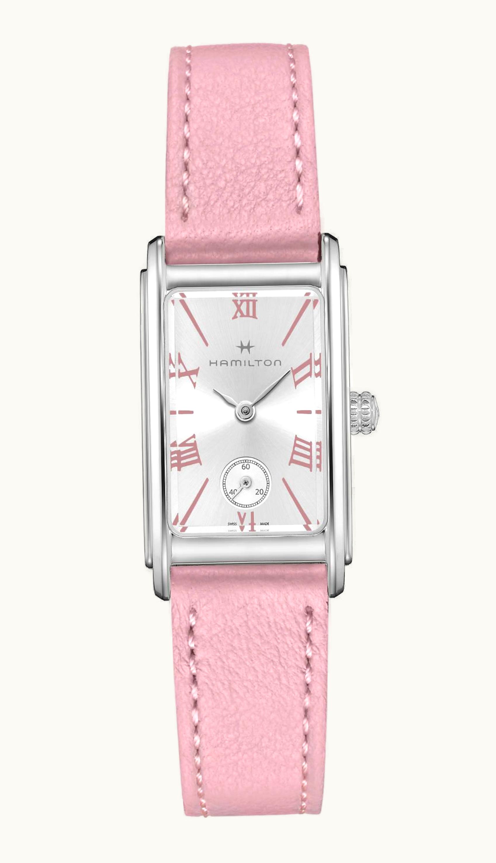 Hamilton Ardmore Quartz 18.7 Stainless Steel / Silver - Pink