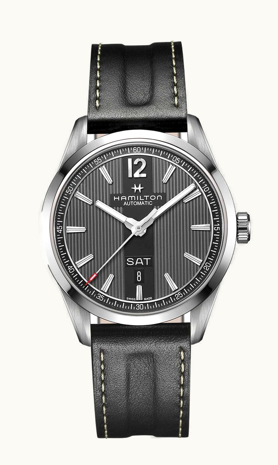 Hamilton Broadway Day Date Automatic Steel / Grey