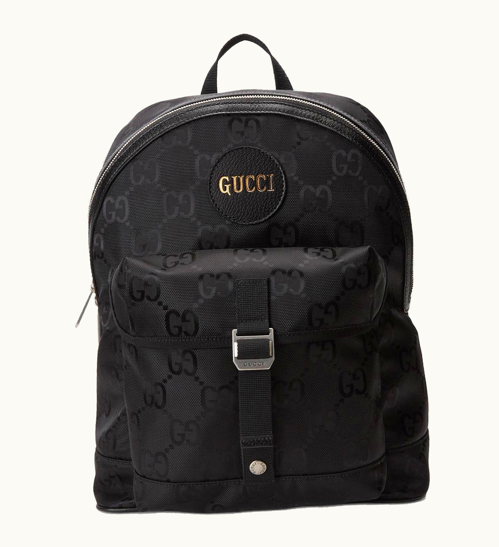 Gucci Gucci Off The Grid Backpack Palladium tone Black