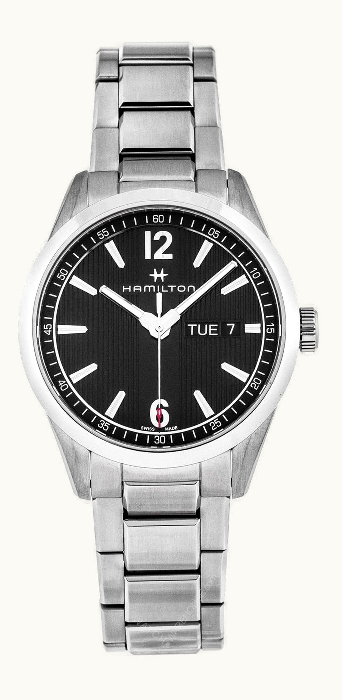 Hamilton Broadway Day Date Automatic Steel / Black