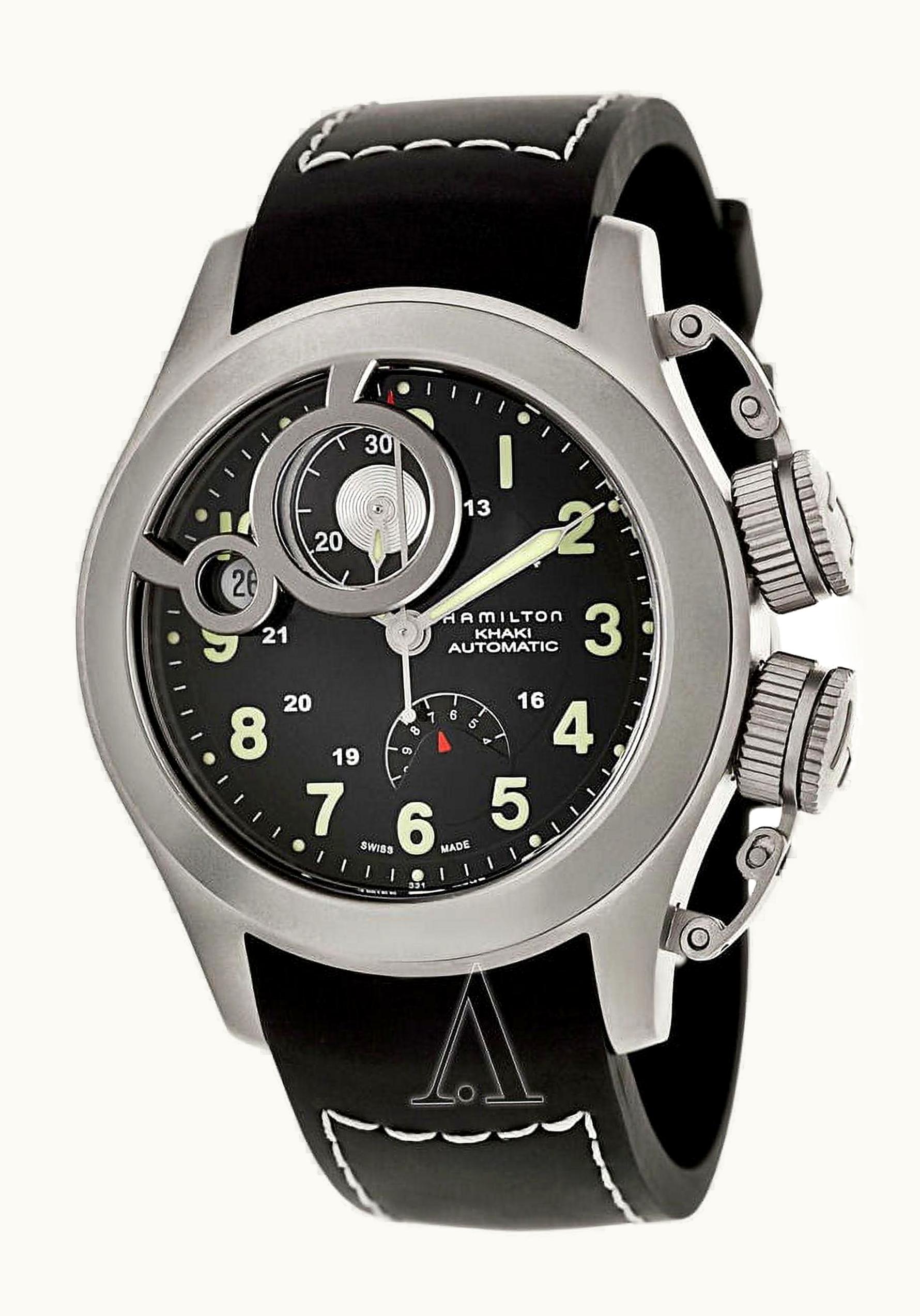 Hamilton Frogman Auto Chrono 43 Titanium / Black