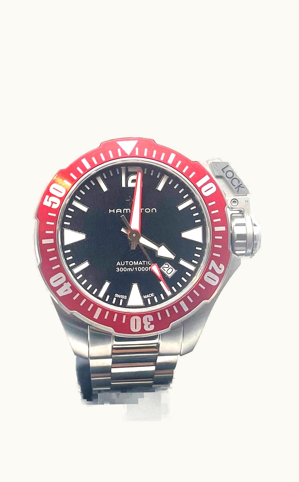 Hamilton Frogman Auto 42 Stainless Steel / Black / Bracelet