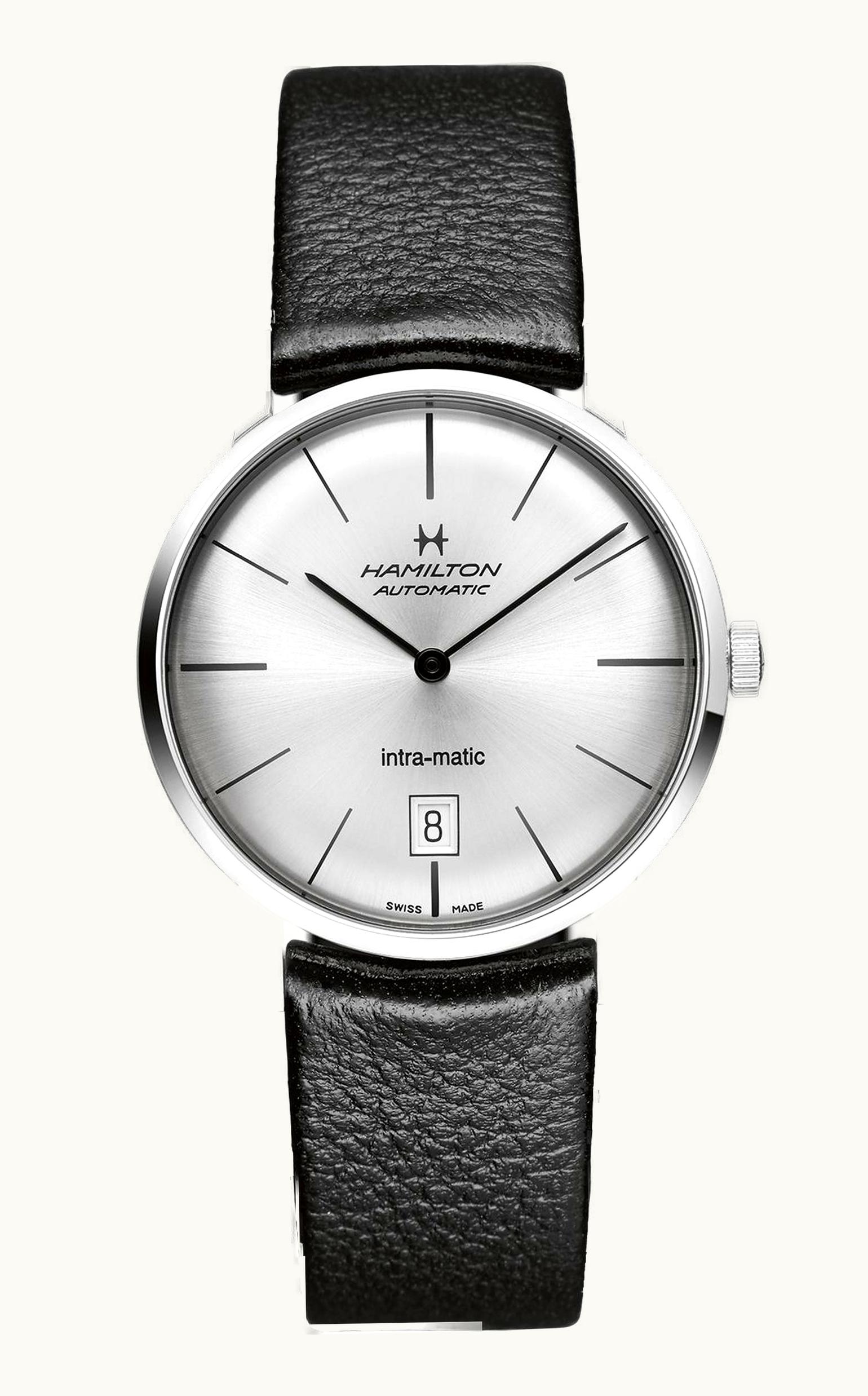 Hamilton Intra-Matic 38 Stainless Steel / Silver